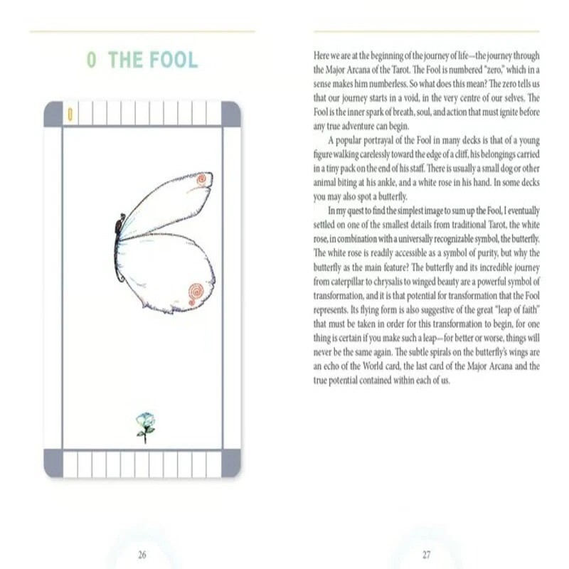 The Transparent Tarot 2nd Edition | Cards for Meditation & Spiritual Reading New