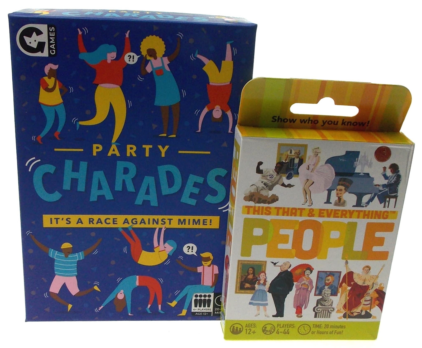 Party Charades This That & Everything People Card Game TV Movies Songs Family