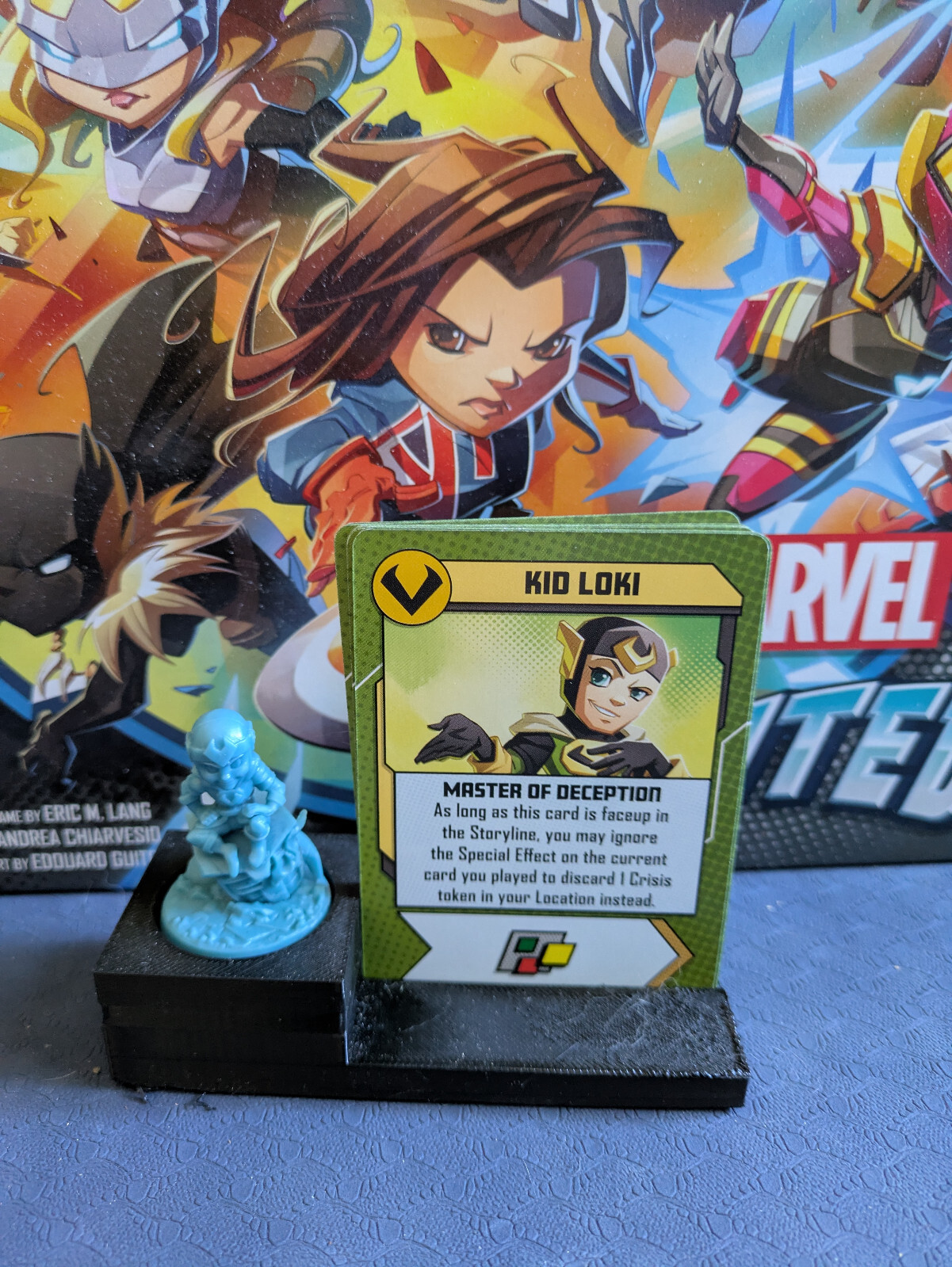 Marvel United Young Avengers Full Team Including Hard to Find Iron Lad