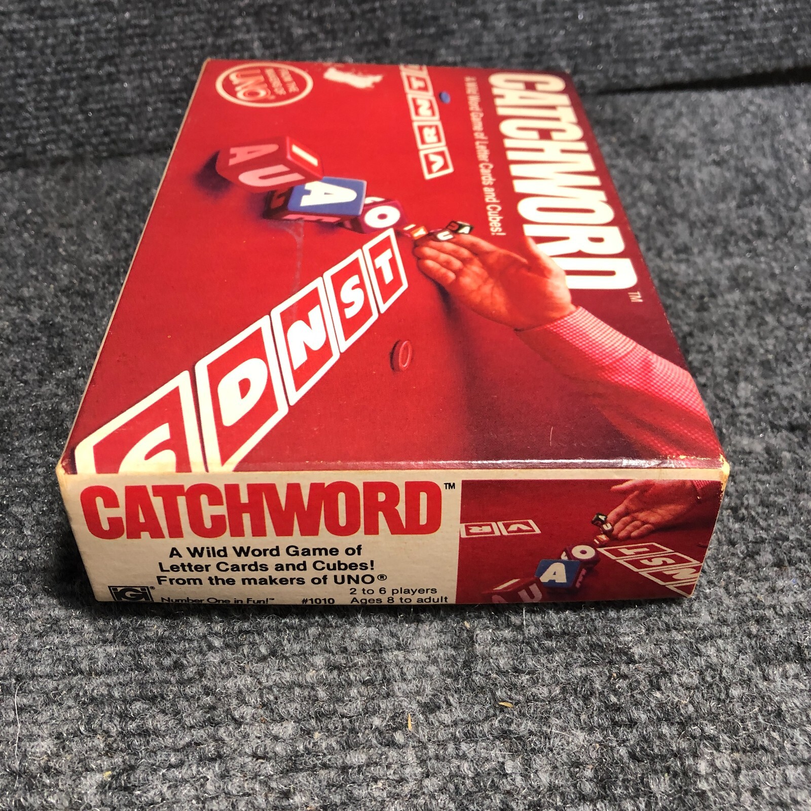 CATCHWORD From The Makers Of UNO Vintage 1982 Word Game #1010 Complete