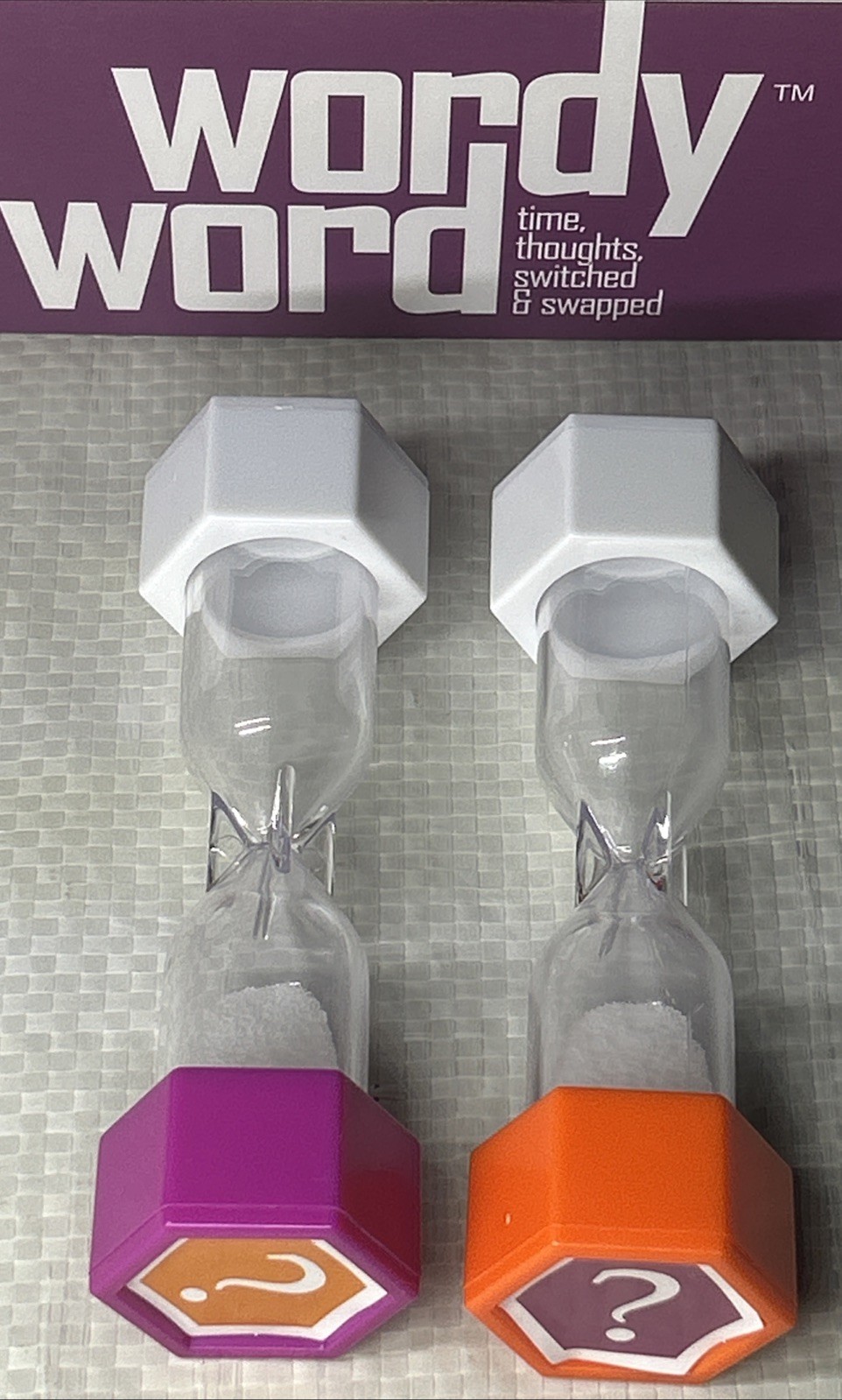 Wordy Word Sand Timers Set of 2 Replacement Marbles Brain Store