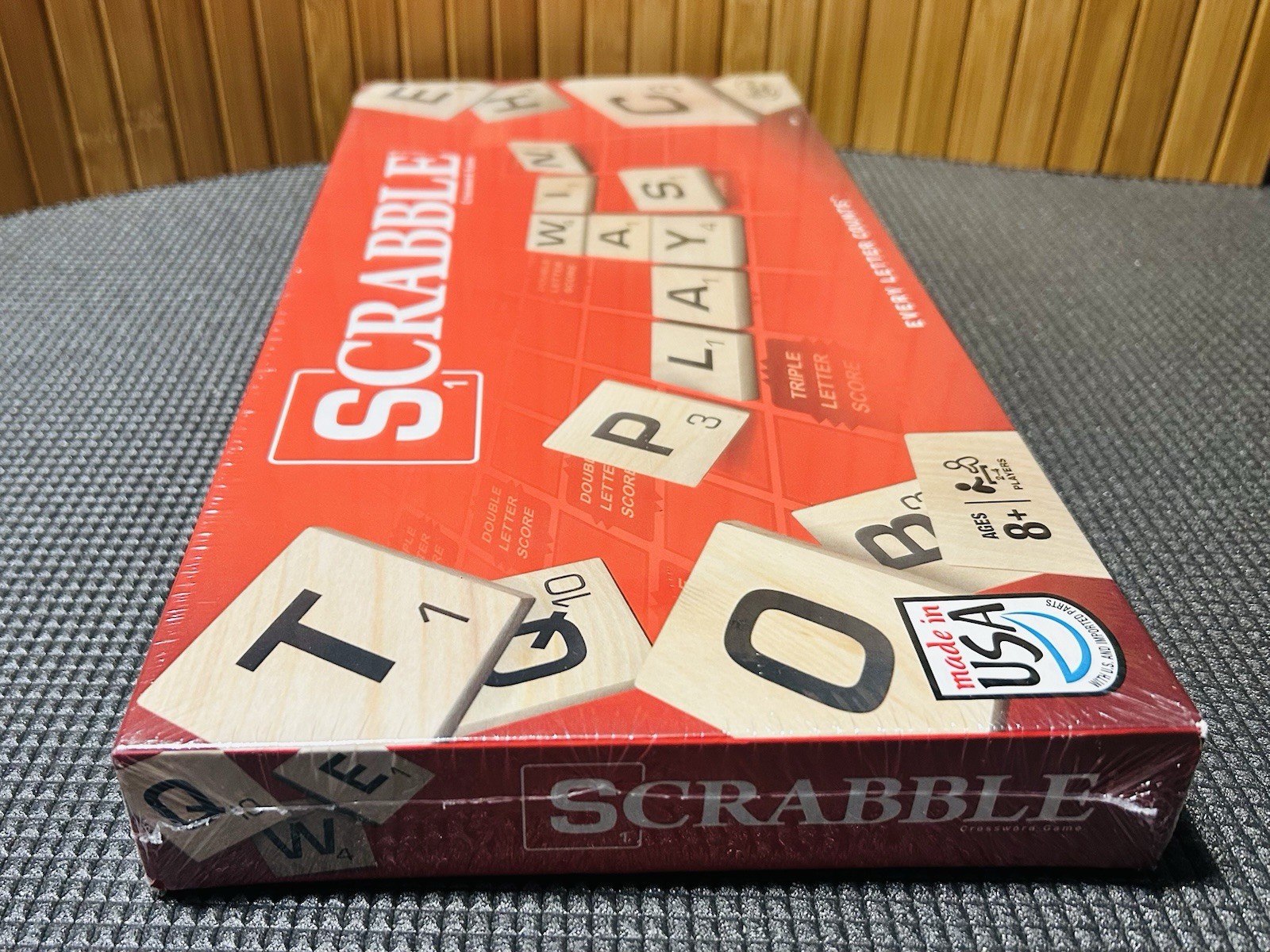 Scrabble Crossword Game Board By Hasbro USA 2013 Old Stock New & Sealed