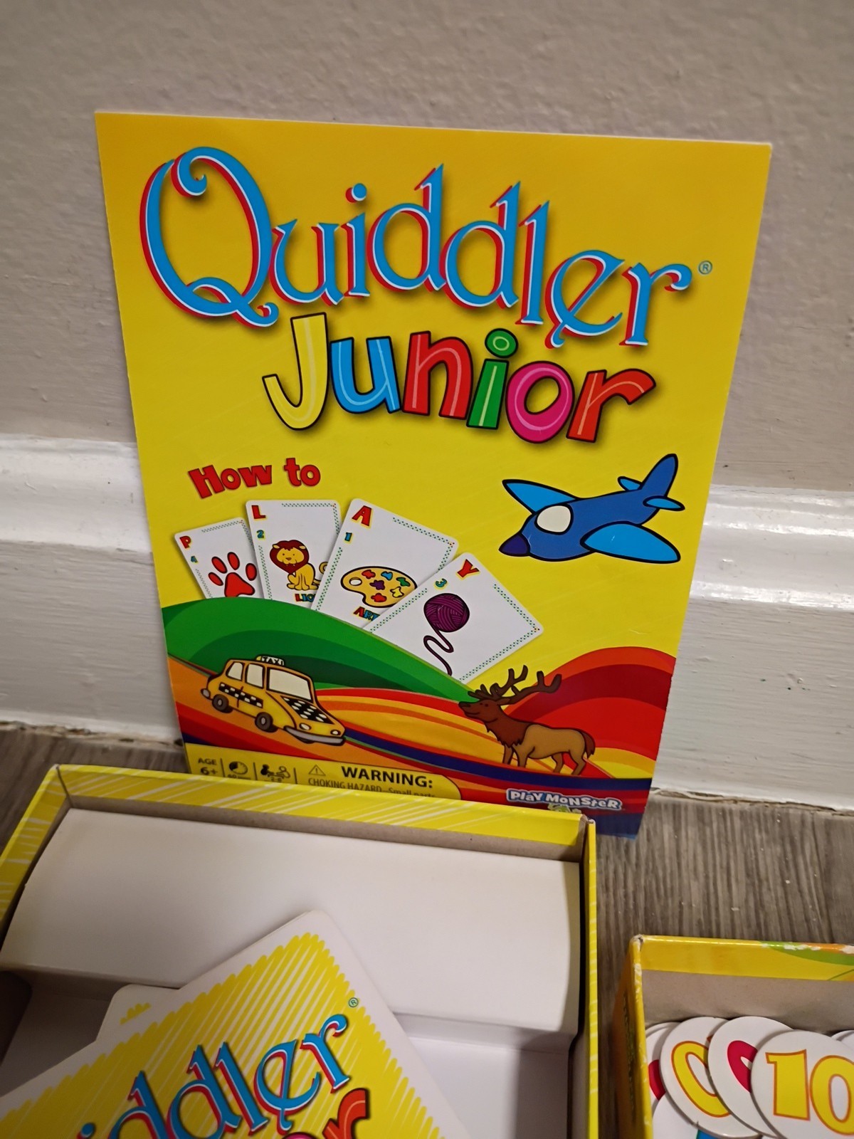 Quiddler Junior Set Enterprises Inc Game Complete Set Enterprises EUC