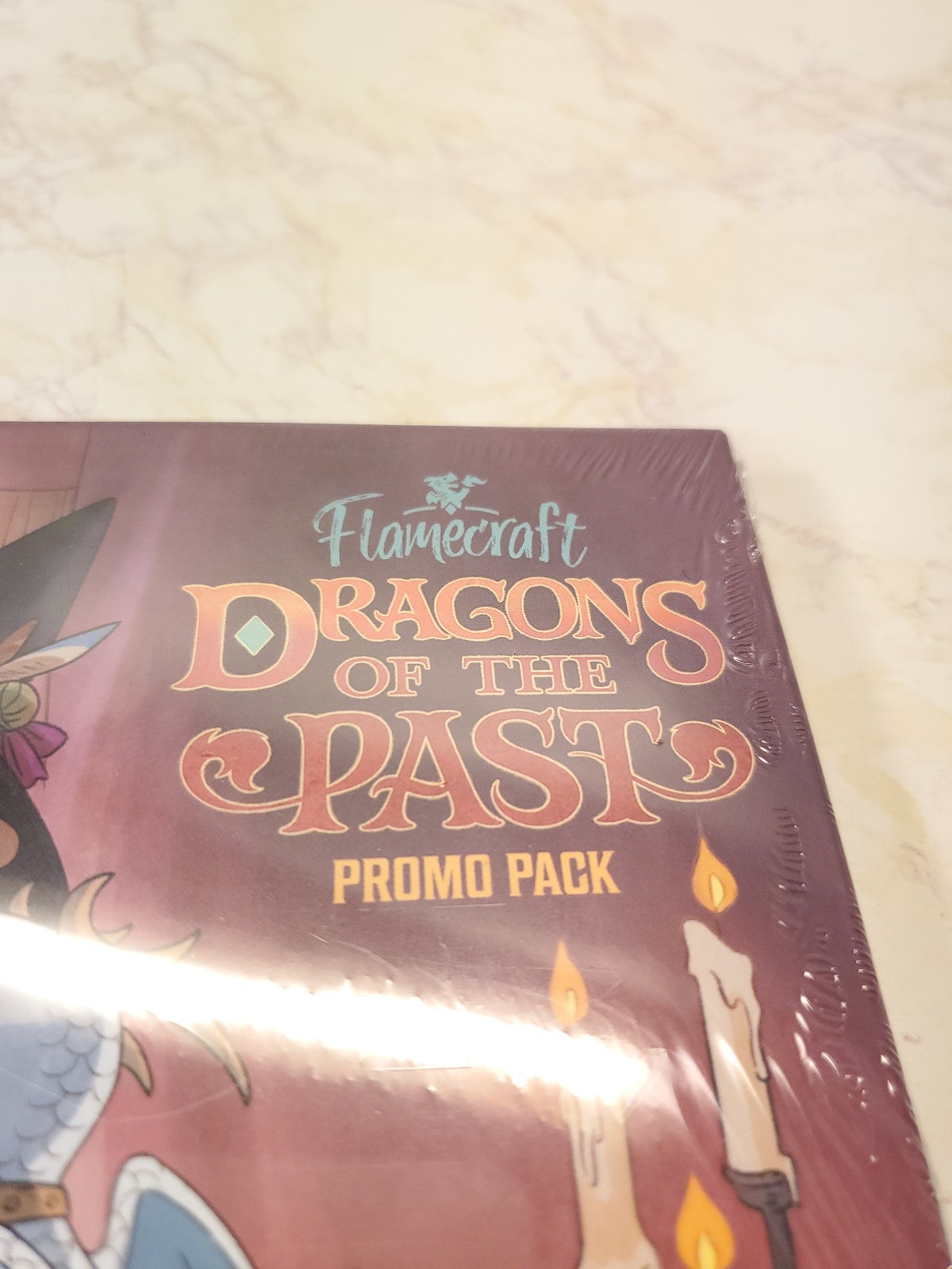 Flamecraft Board Game Exclusive Promo Pack | Dragons Of The Past | New Sealed
