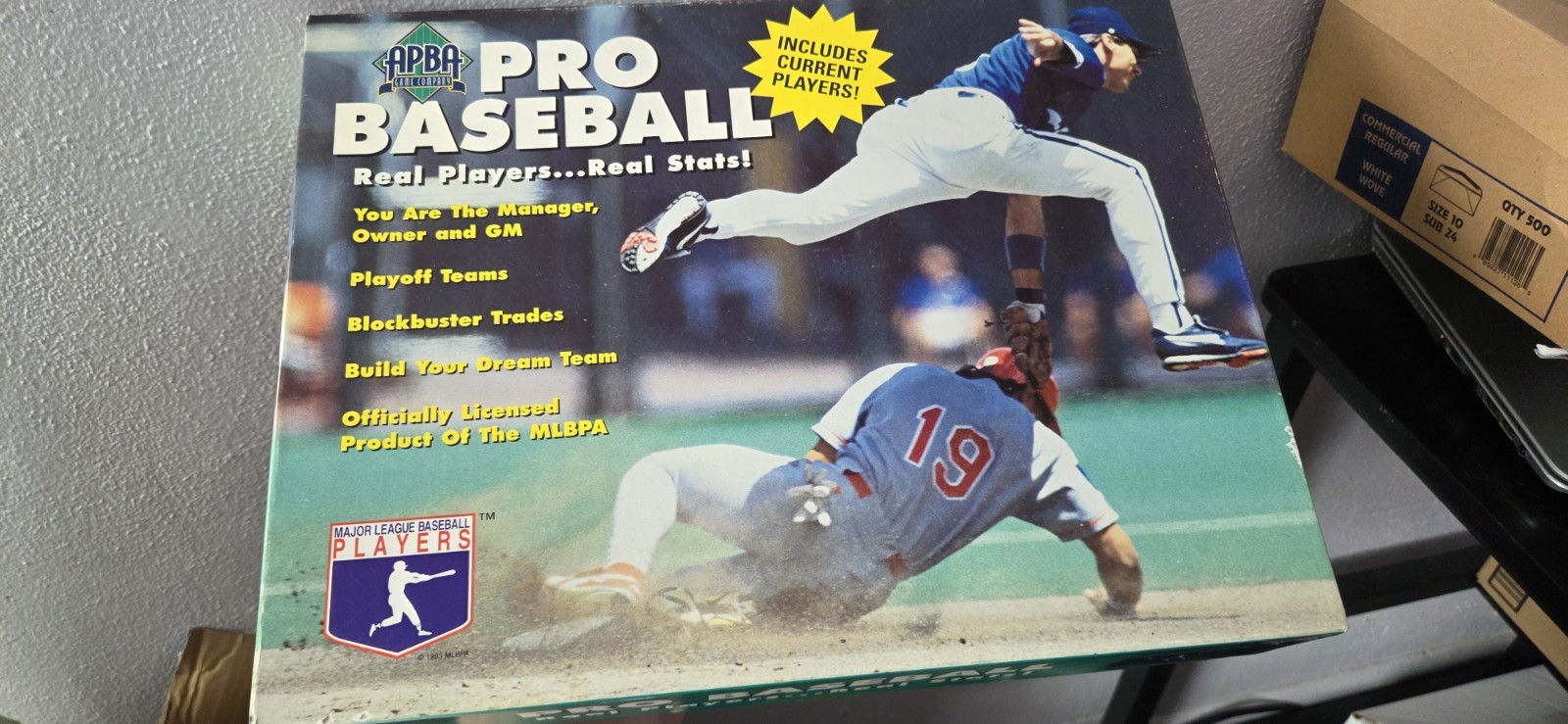 APBA Pro Baseball board Game 1995 Playoffs Limited Edition
