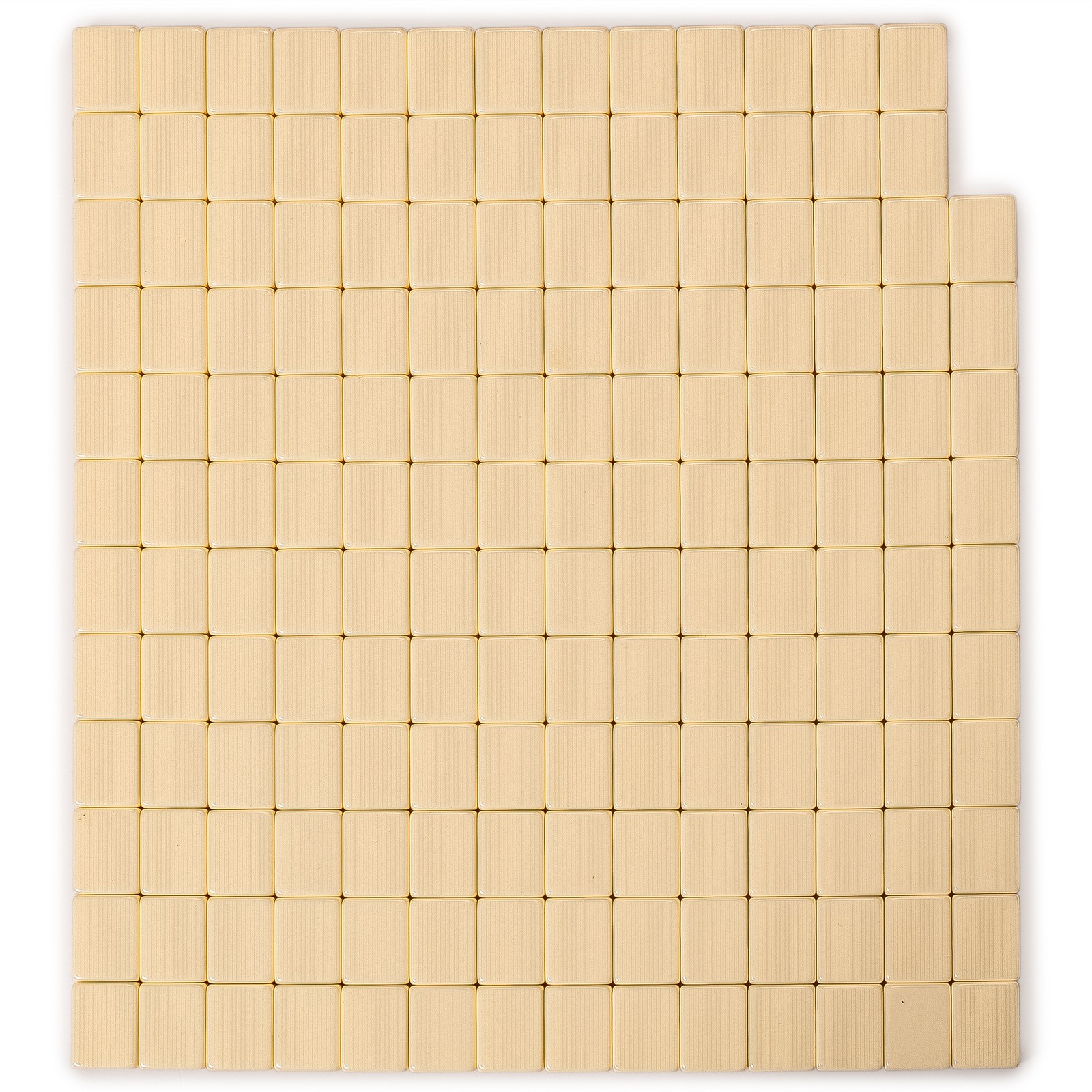 Set of 166 American Mahjong Tiles, “Ivory Stripes” (Tiles Only Set)