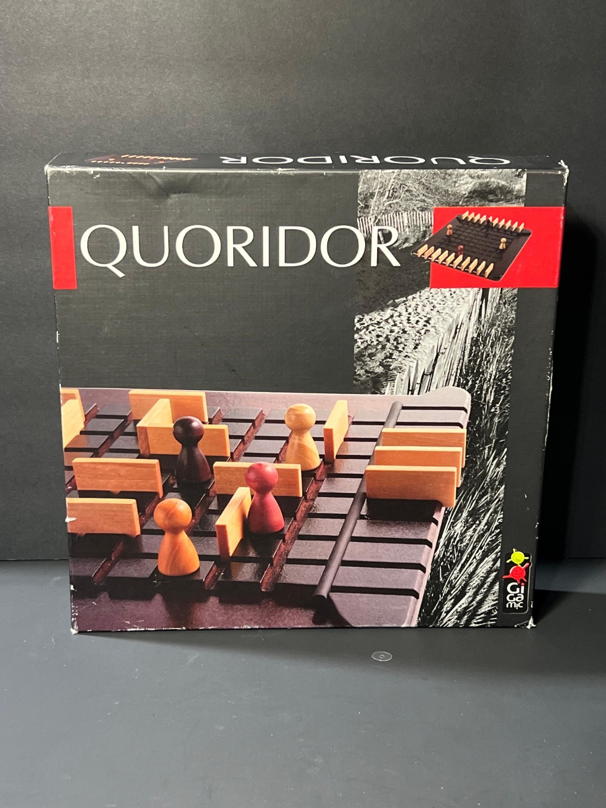 Quoridor Game Wood Pieces Gigamic 1997 Mirko Marchesi With Instructions COMPLETE