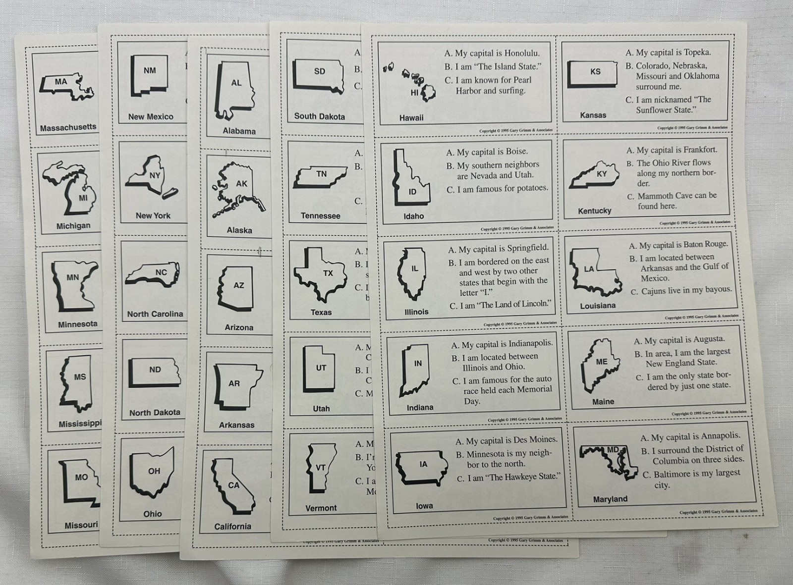 1997 Geography Jingo Bingo Game Complete Never Played FREE SHIPPING
