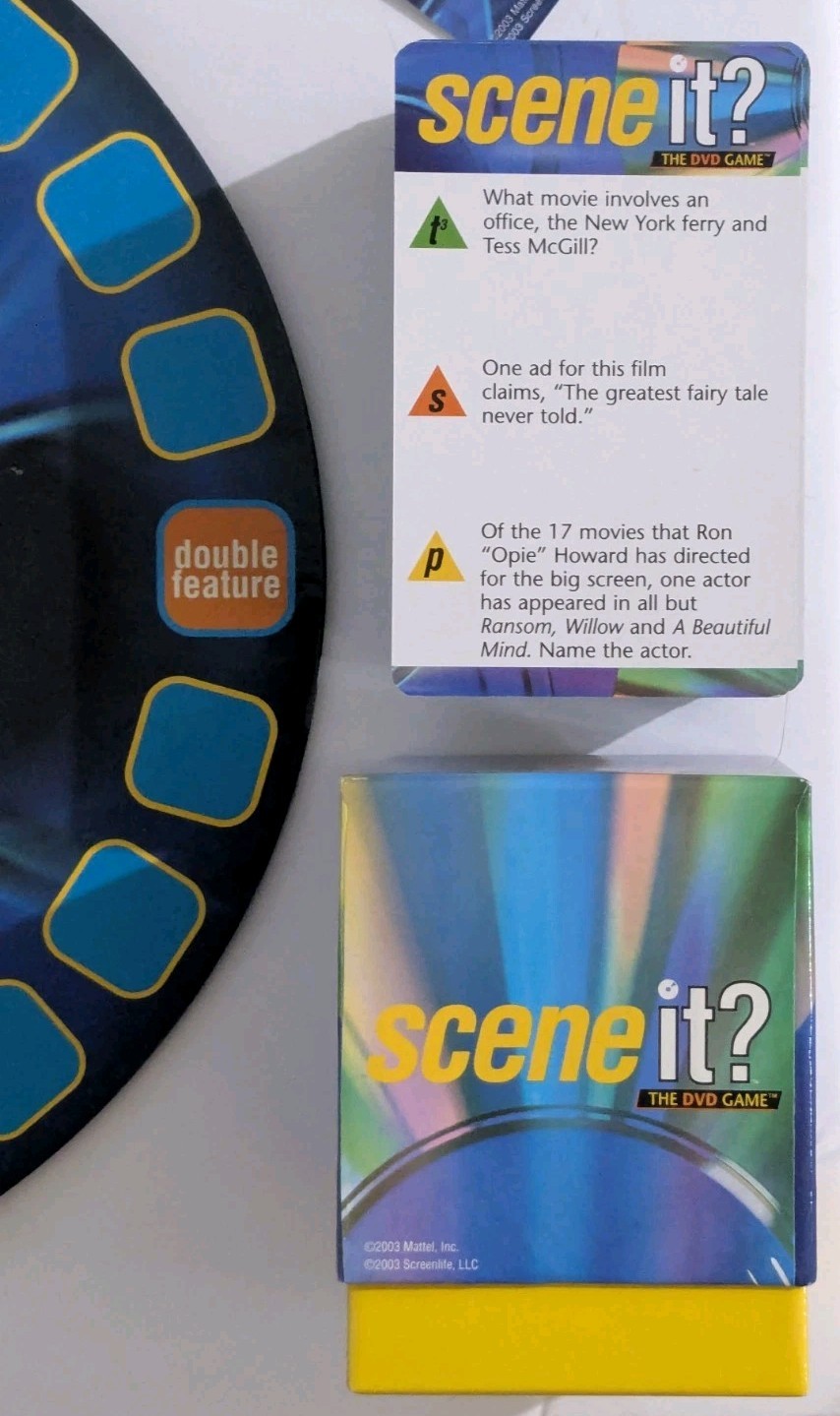 Scene It? The dvd game – 100% Complete – FREE SHIPPING – Very Good Condition
