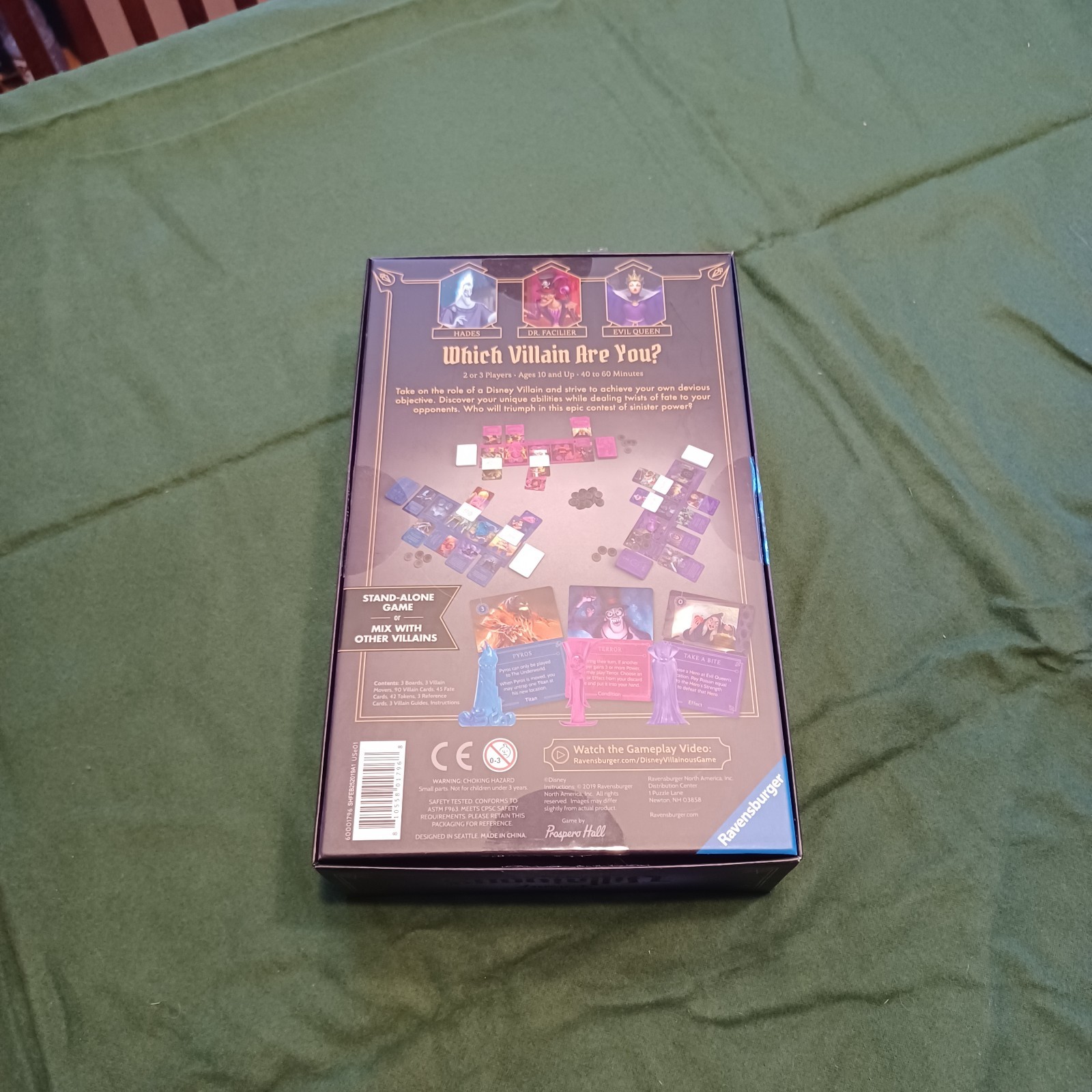 Disney Villainous Board Game 3 Game Lot The Worst Evil Comes Wicked to the Core