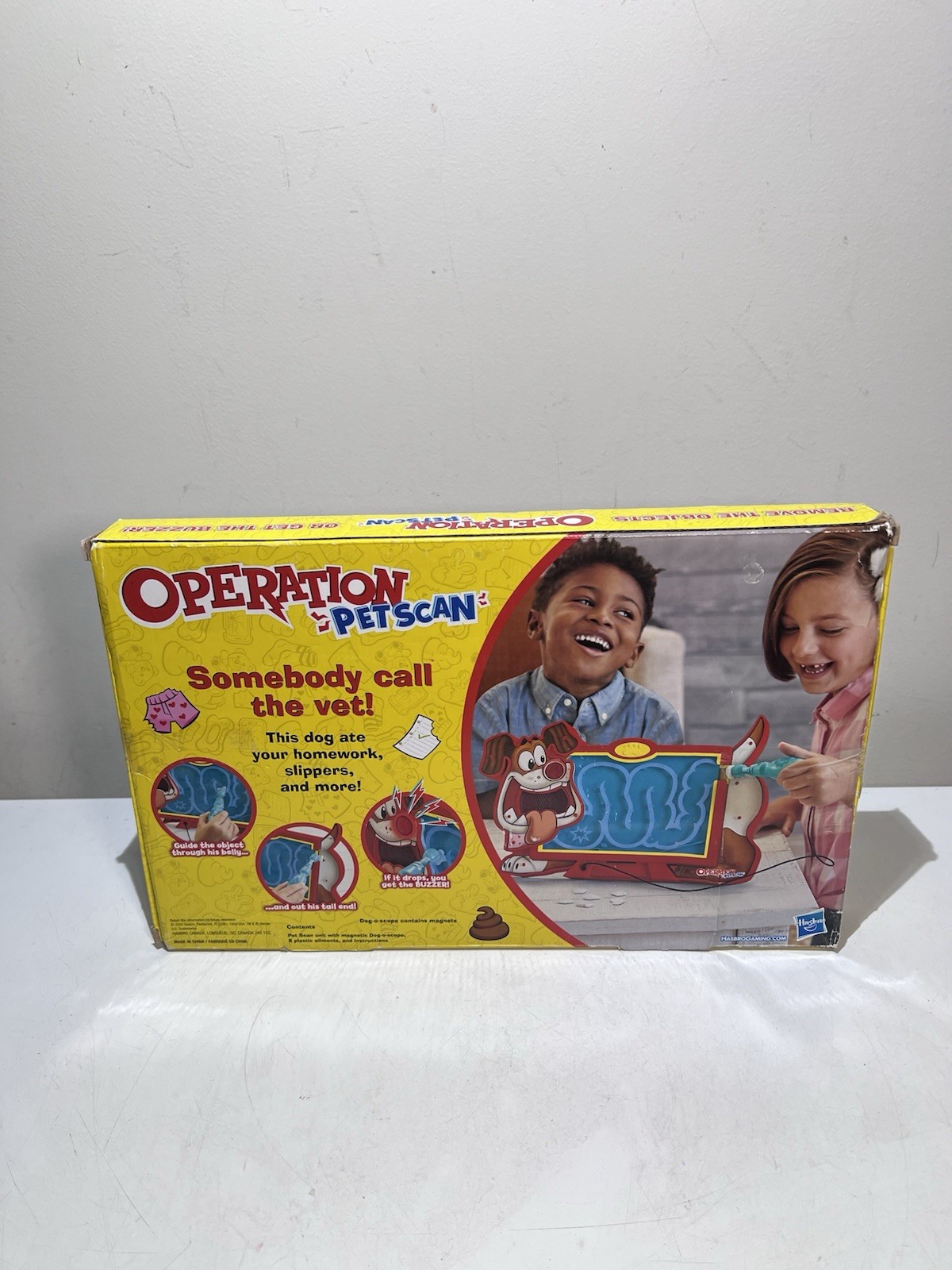 Hasbro Operation Pet Scan Board Game 2020 EUC WORKING Cond all pieces included