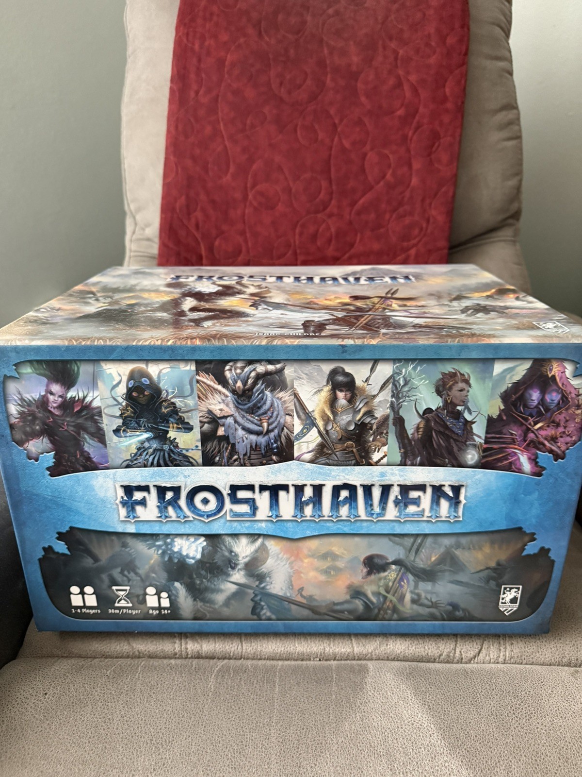 Cephalofair Games Frosthaven Complete Fantasy Board Game, 1-4 Players, Ages 14+