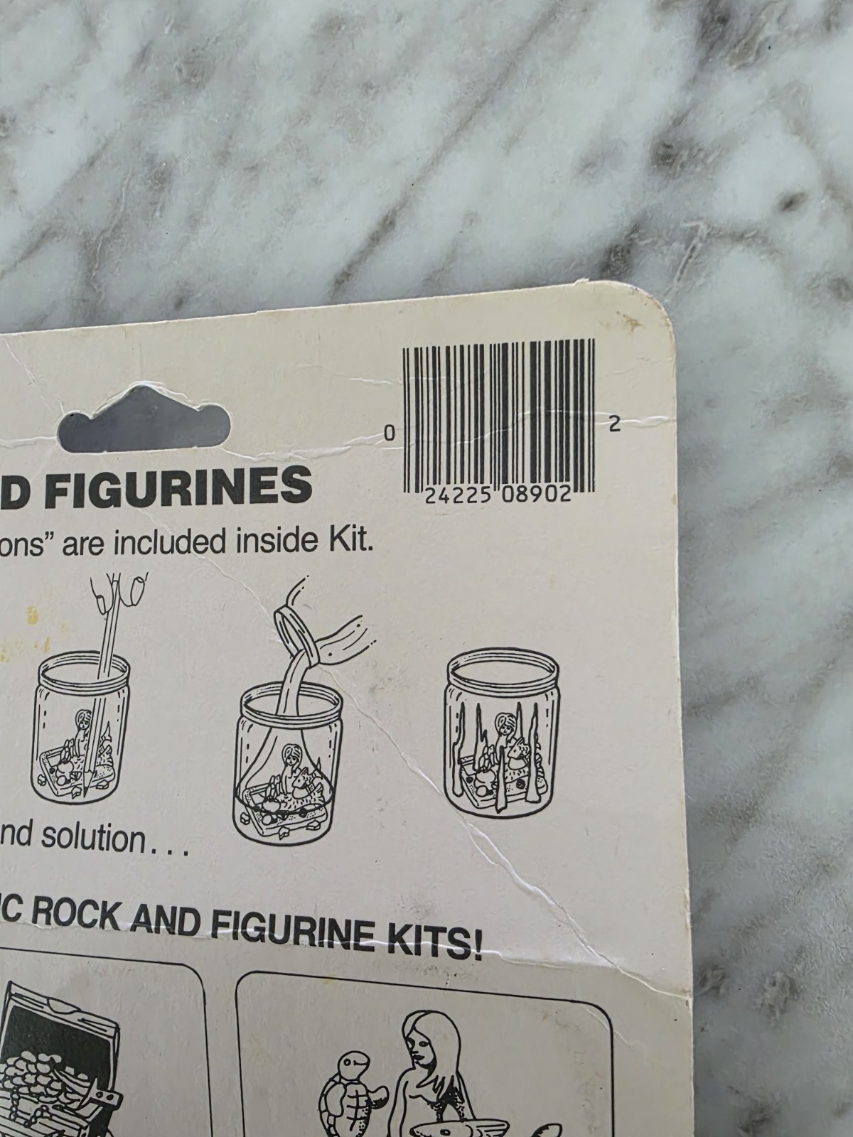 Vintage 1988 Avalon Magic Rocks Kit #8903 Mermaid Figurine Sealed NOS Craft…