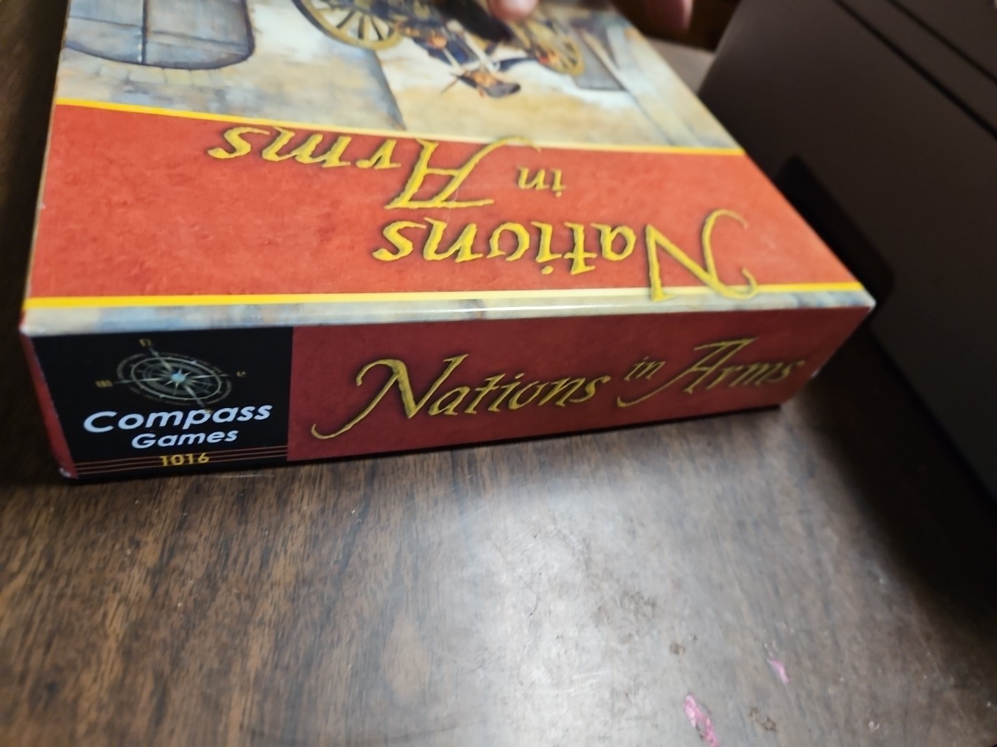Nations in Arms: Valmy to Waterloo (open, unpunched, cards sealed) Compass Games