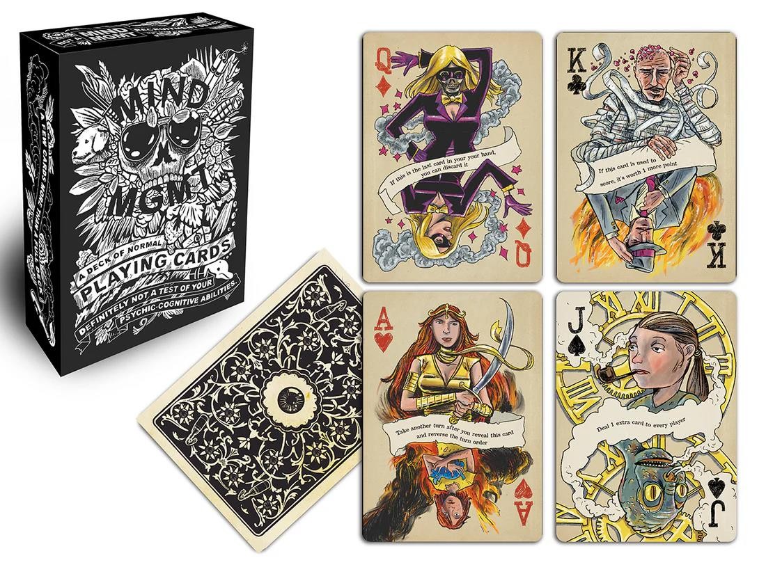 MIND MGMT Deck Playing Cards by Off The Page Games – SEALED