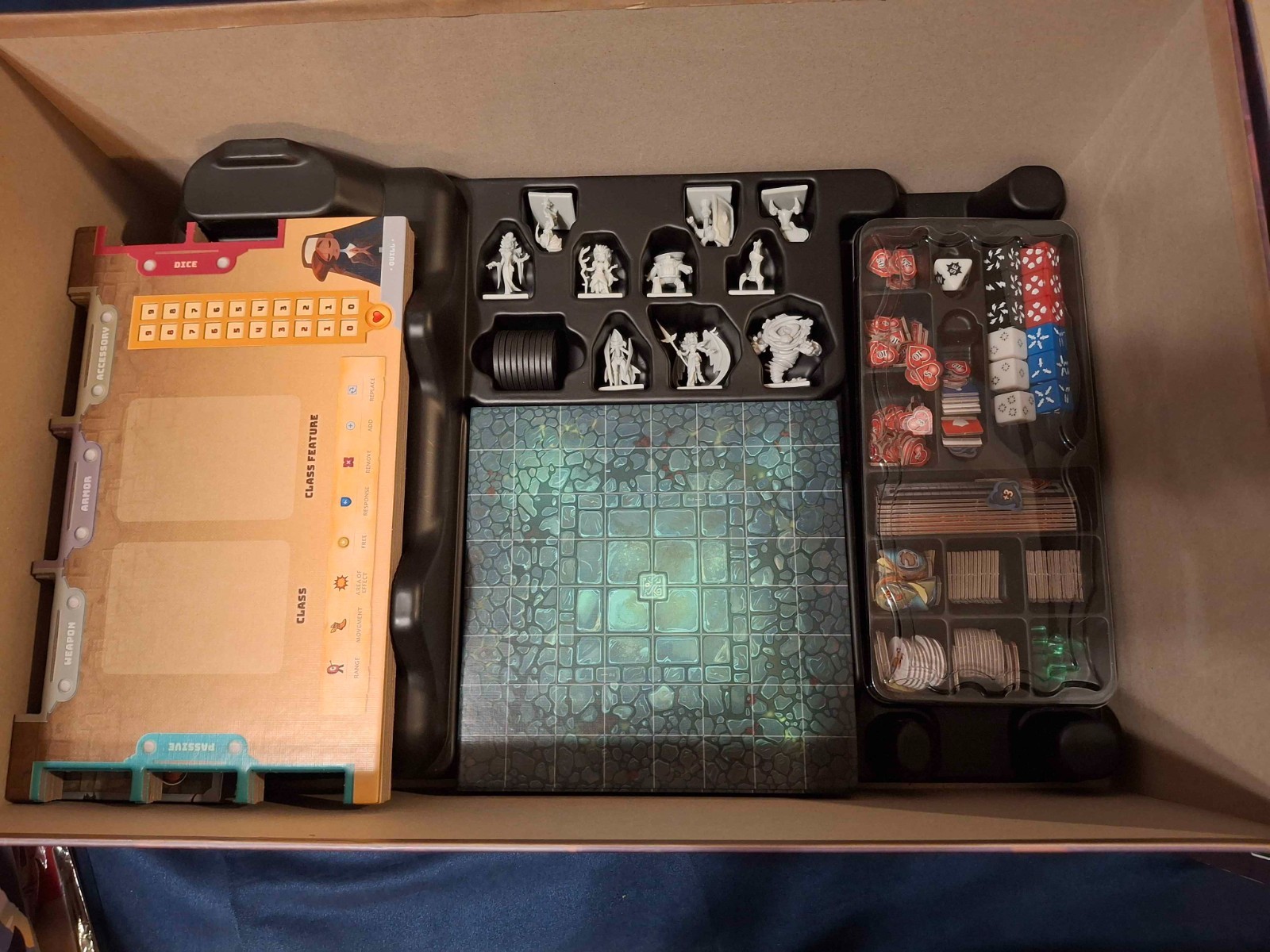 Adventure Tactics Big Box w/ Domianne’s Tower, Alchemy, playmats, minis, extras!