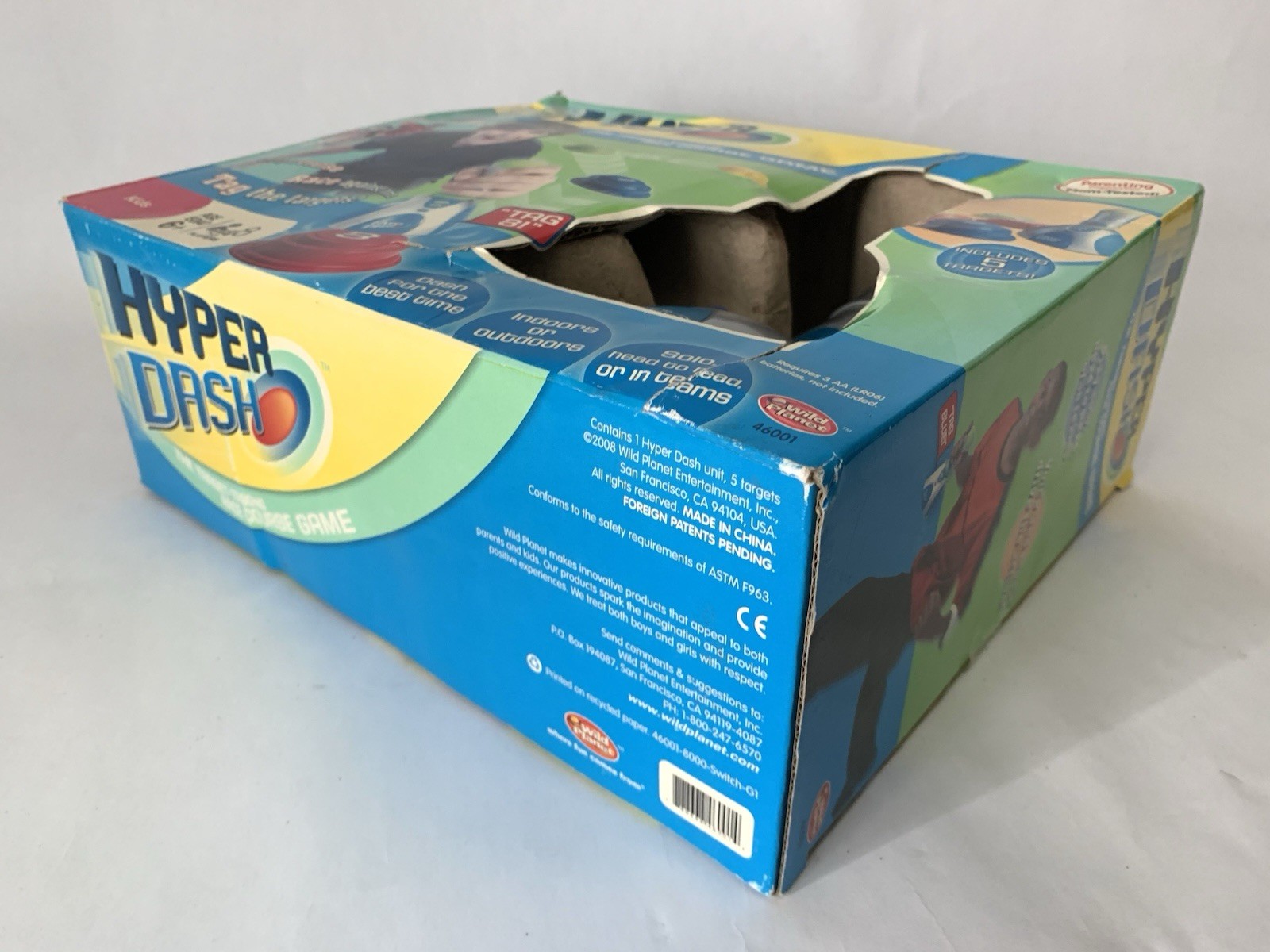 2008 Unused HTF Hyper Dash Game Wild Planet Target Tagging Game COMPLETE
