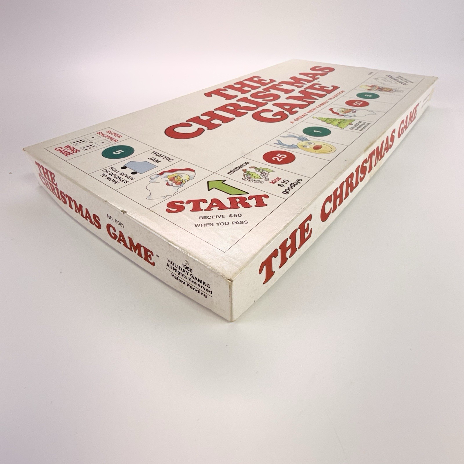 The Christmas Game- By Holiday Games -Vintage 1980 Board Game-Complete VG/VG+