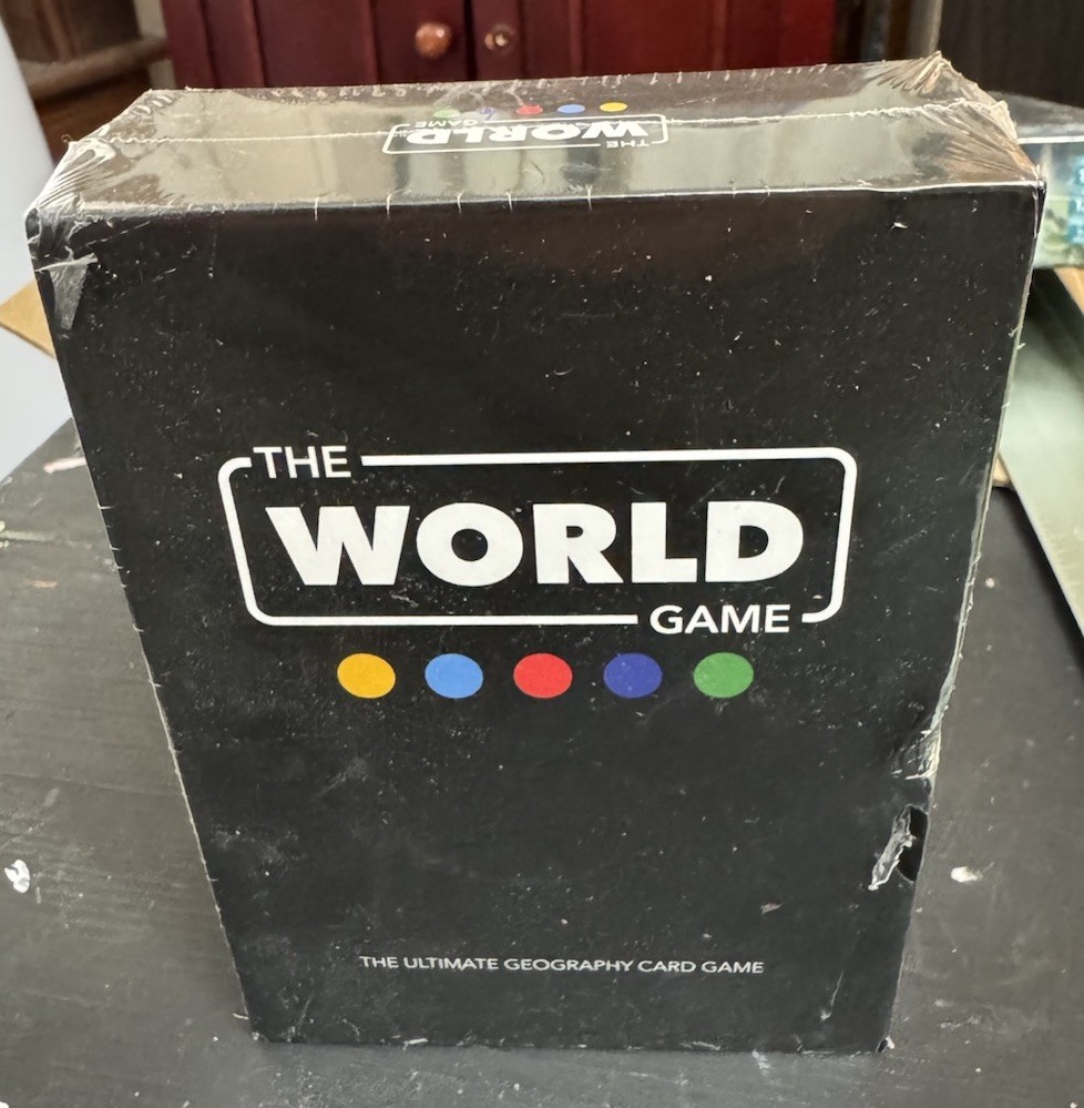 The World Game Ultimate Geography Card Game 194 Country Cards Sealed