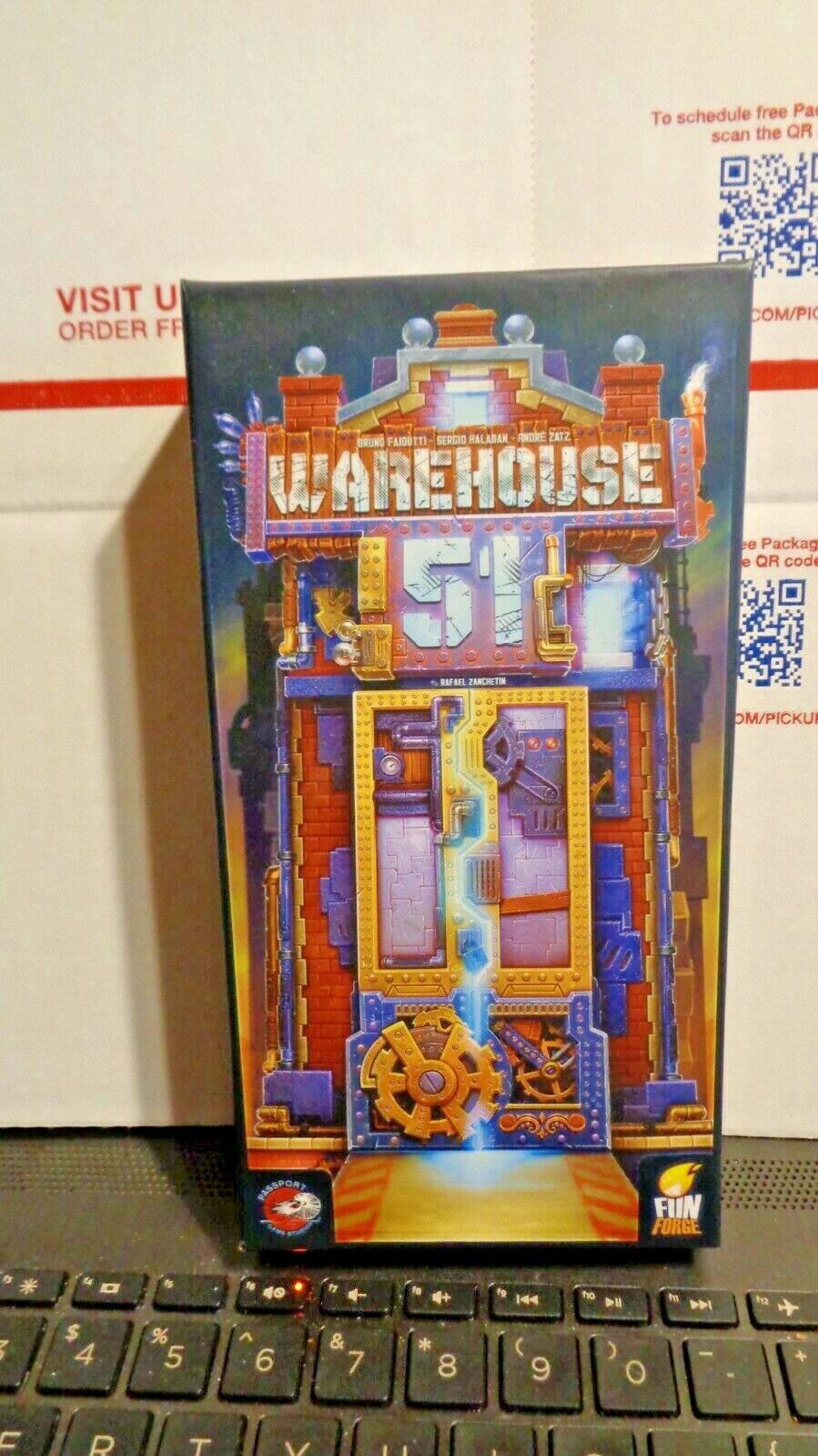 Warehouse 51 Fun Forge Passport Game Studios 2015 Be a Billionaire NEW IN OPENED