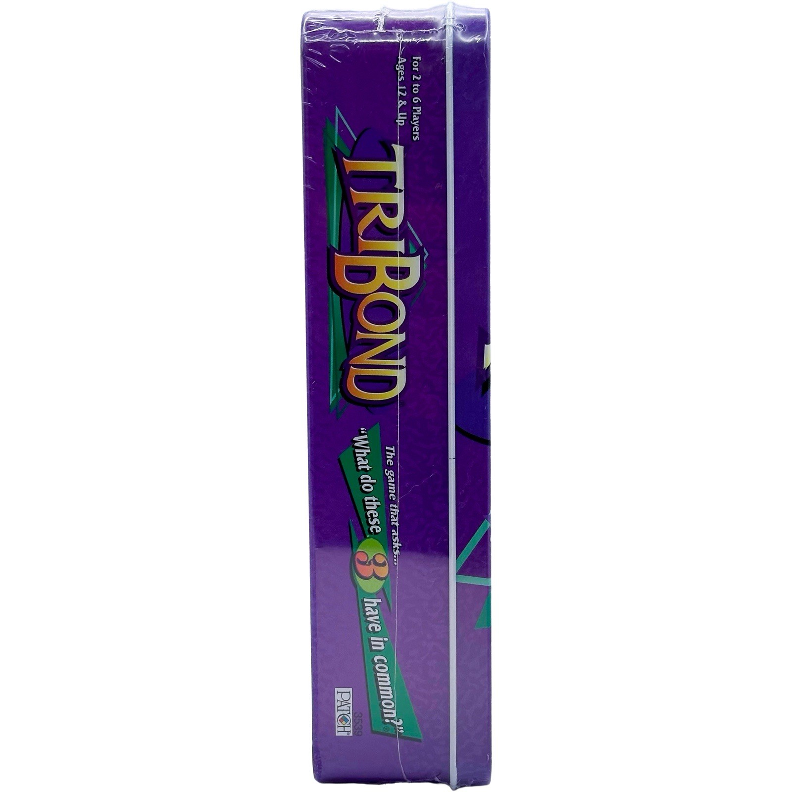 Patch TriBond Board Game Collector Tin Sealed 2003 Patch Products Ages 12+