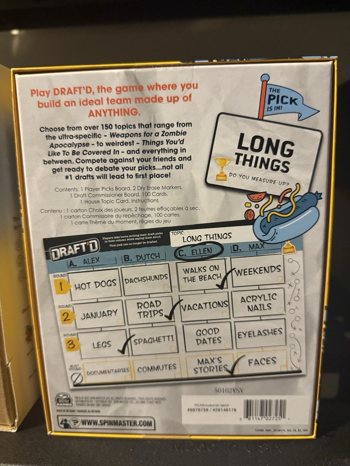 Draft’d Competitive Drafting Party Game (Brand New Sealed)