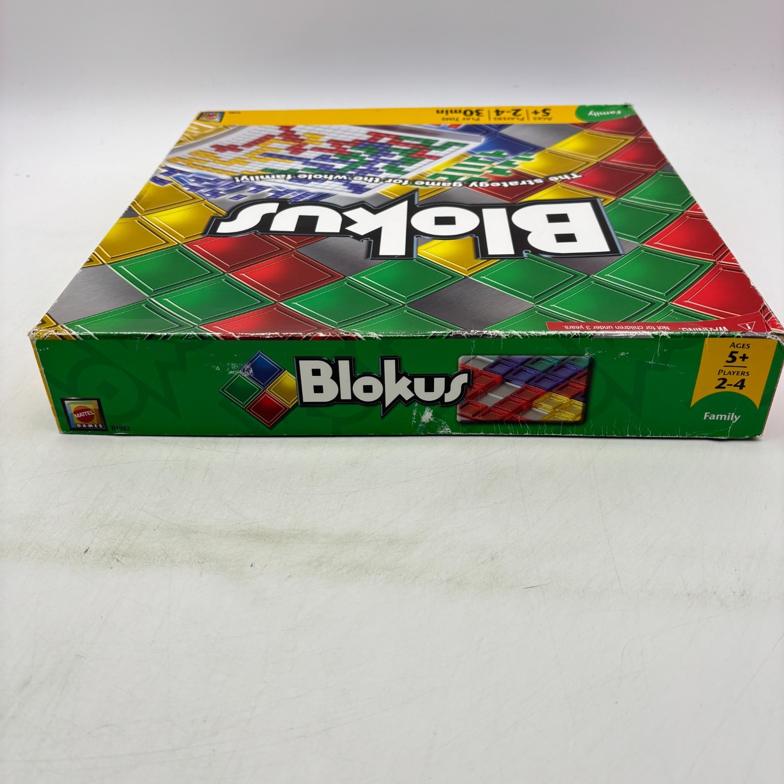Blokus XL COMPLETE Mattel 2009 Strategy Large Edition Mensa