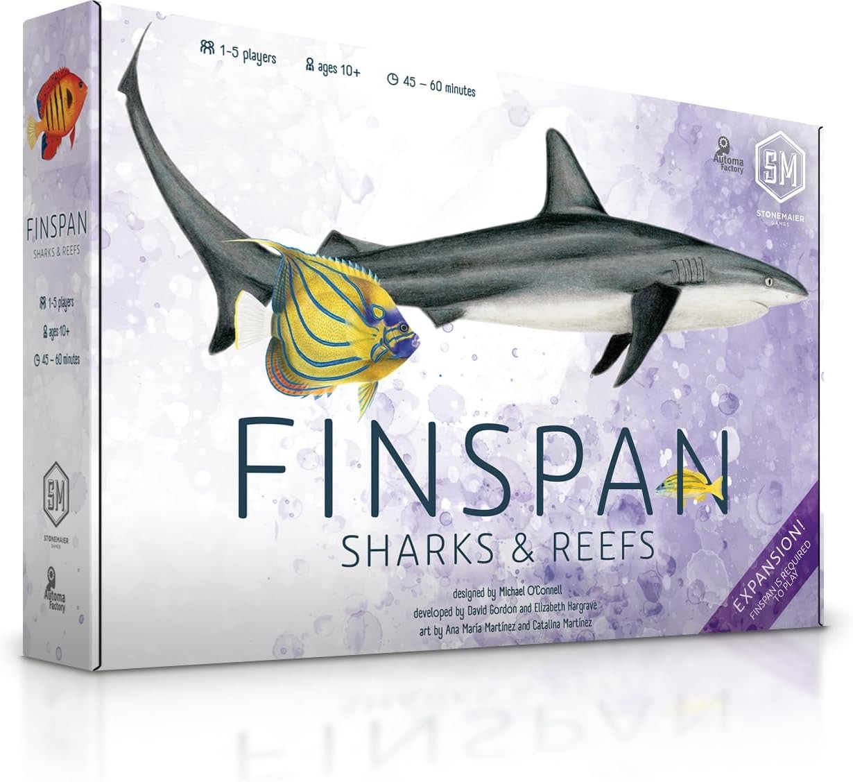 Stonemaier Games: Finspan Sharks & Reefs Expansion