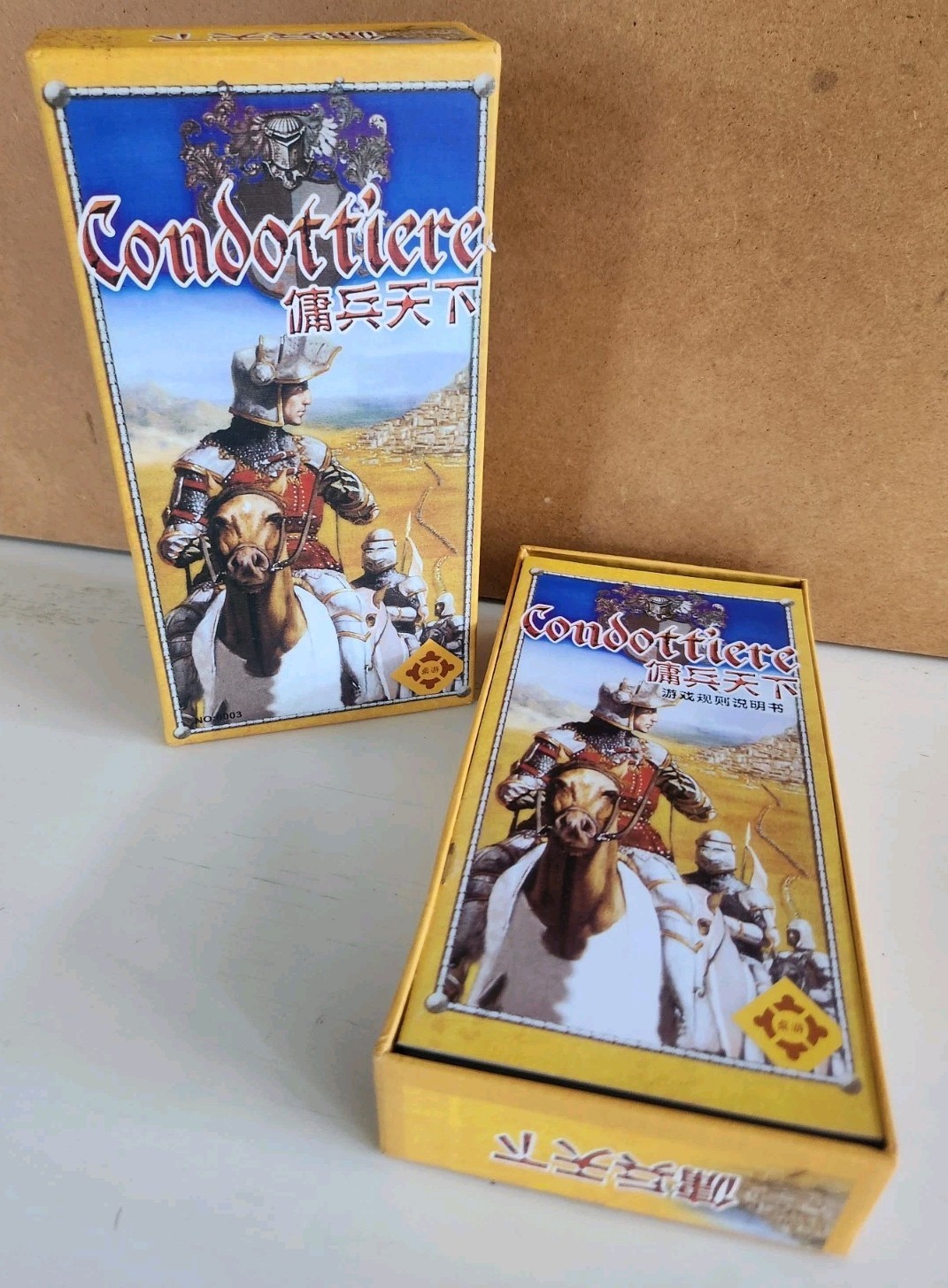 Condottiere Third Edition Board Games Chinese Edition