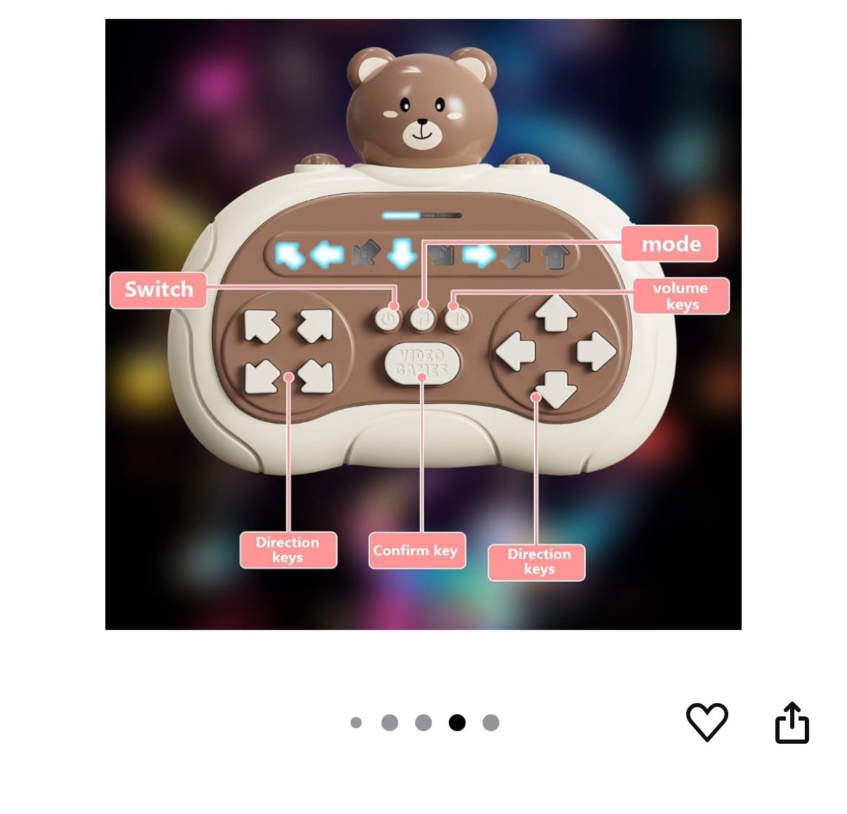 4.7 4.7 out of 5 stars (4) Fast push bubble game machinehand puzzlelighting game