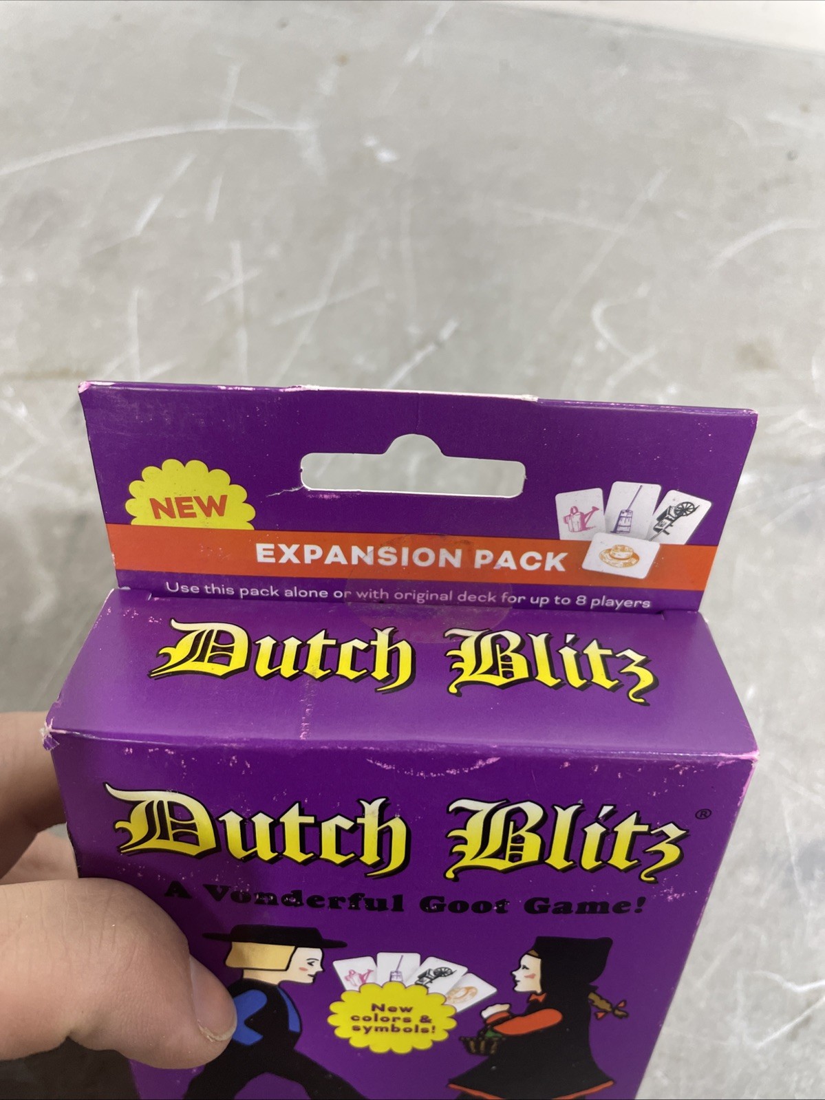 Dutch Blitz-Purple Expansion Pack Contents: 160 Cards & 1 Rule Sheet