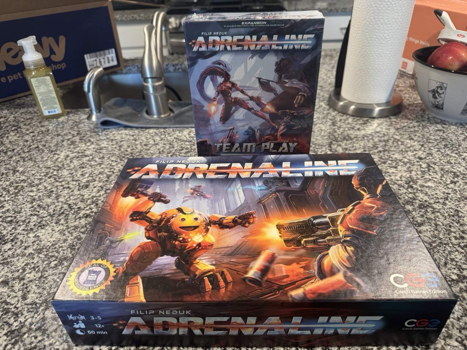 Adrenaline Board Game – New In Box & Factory Sealed – Filip Neduk