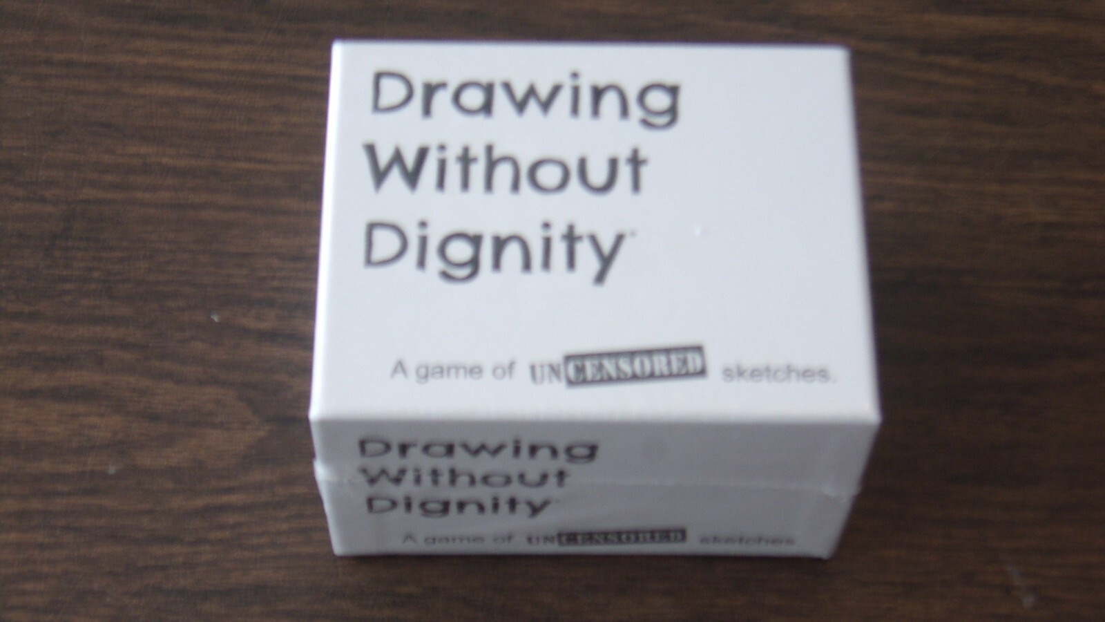 NIB 2018 Drawing Without Dignity A Party Game of Uncensored Sketches Adult 17+
