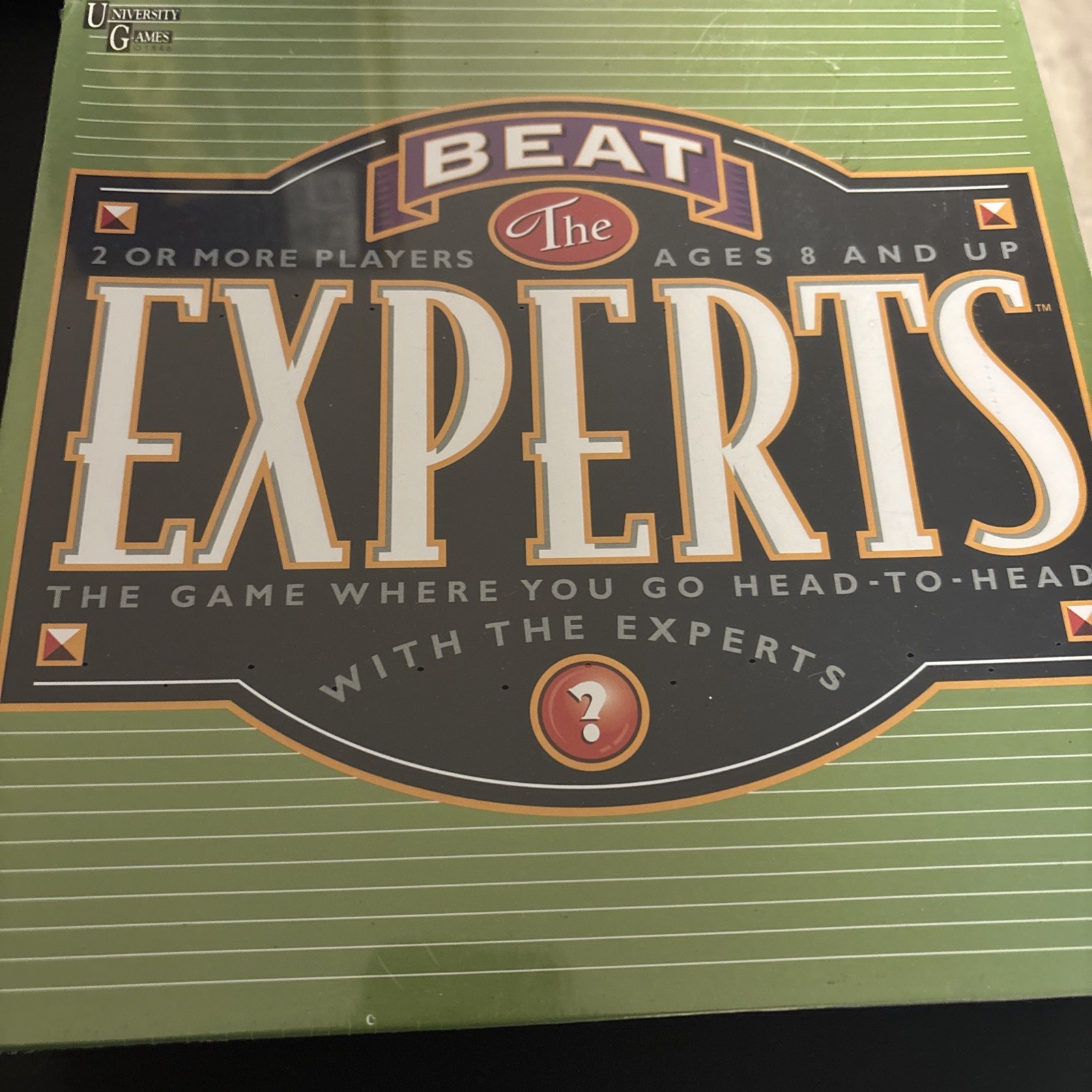 Beat the Experts Game University Games ages 8 up