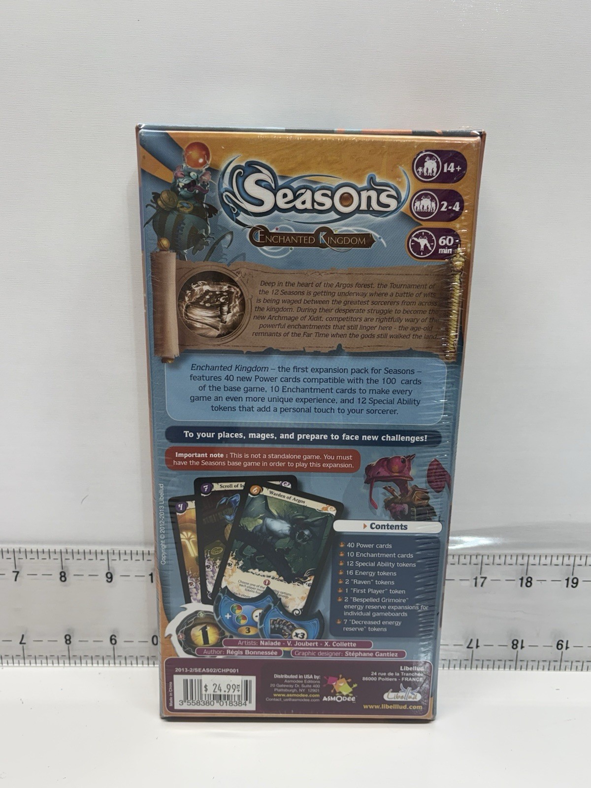 Asmodee Seasons Enchanted Kingdom Expansion NEW Sealed Box VG+/NM