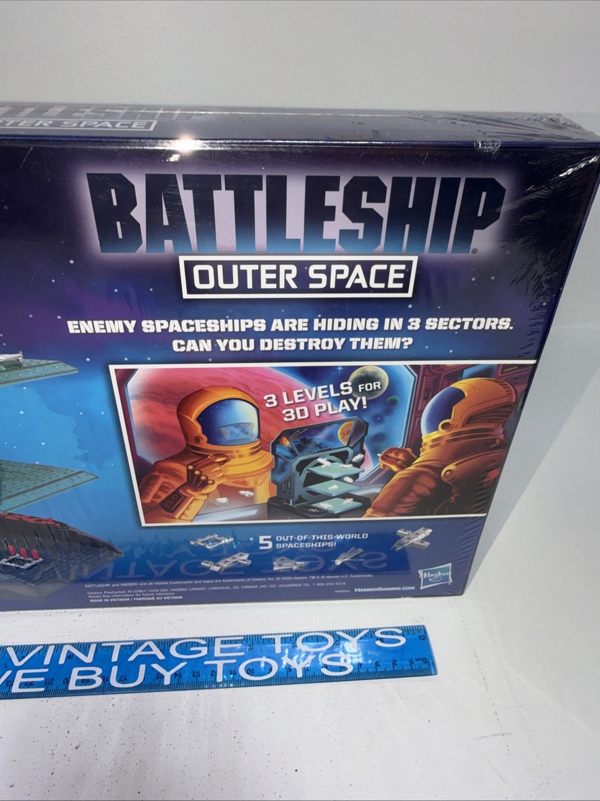 Battleship Outer Space 3D Battle for the Universe Board Game New Sealed Hasbro