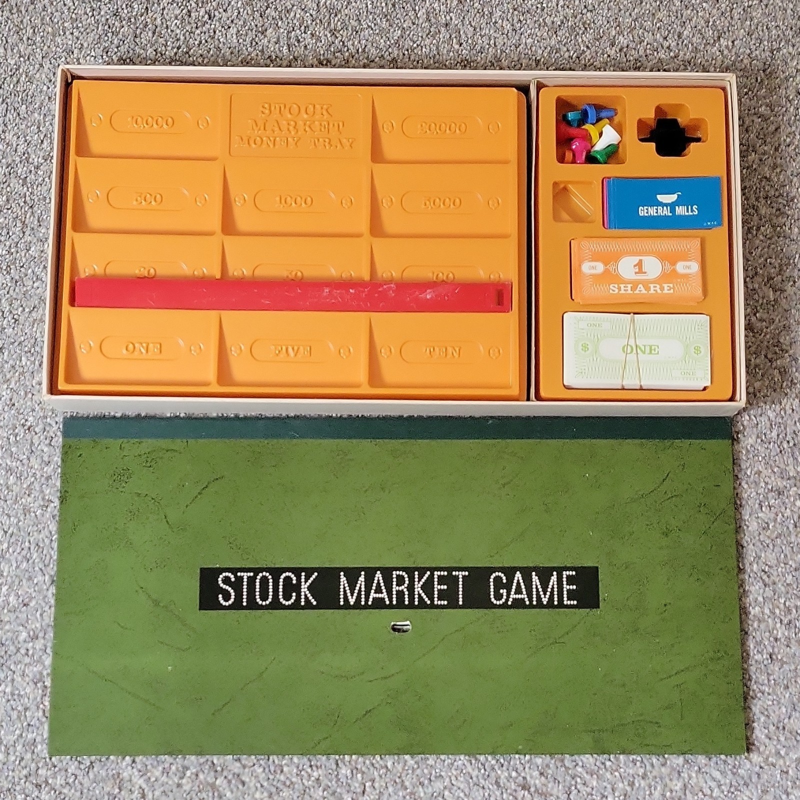 W.P.C. Stock Market Game Deluxe Edition Board Game Finance Theme 2 to 8 Players