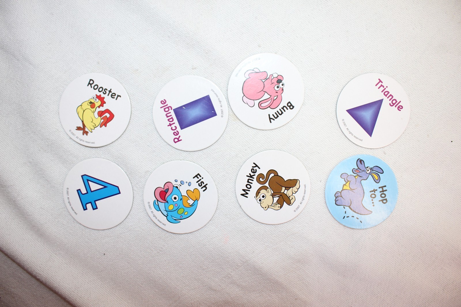 Patch Products CAN DO ROO Fun Learning Game Colors Shapes Numbers Letters RARE!