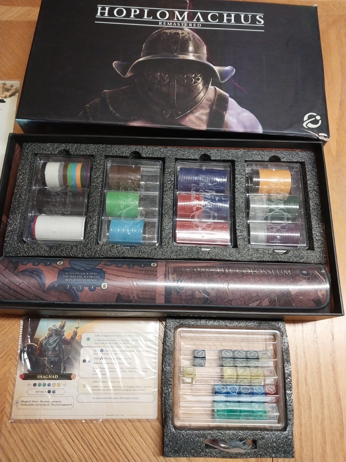 Chip Theory Games HOPLOMACHUS Remastered Board Game. Shrink Wrapped Inside.