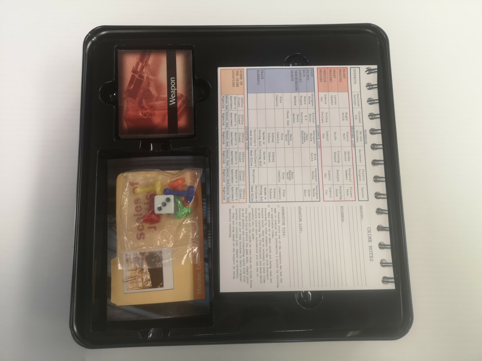 (NI-10590) Law & Order: Detective Board Game