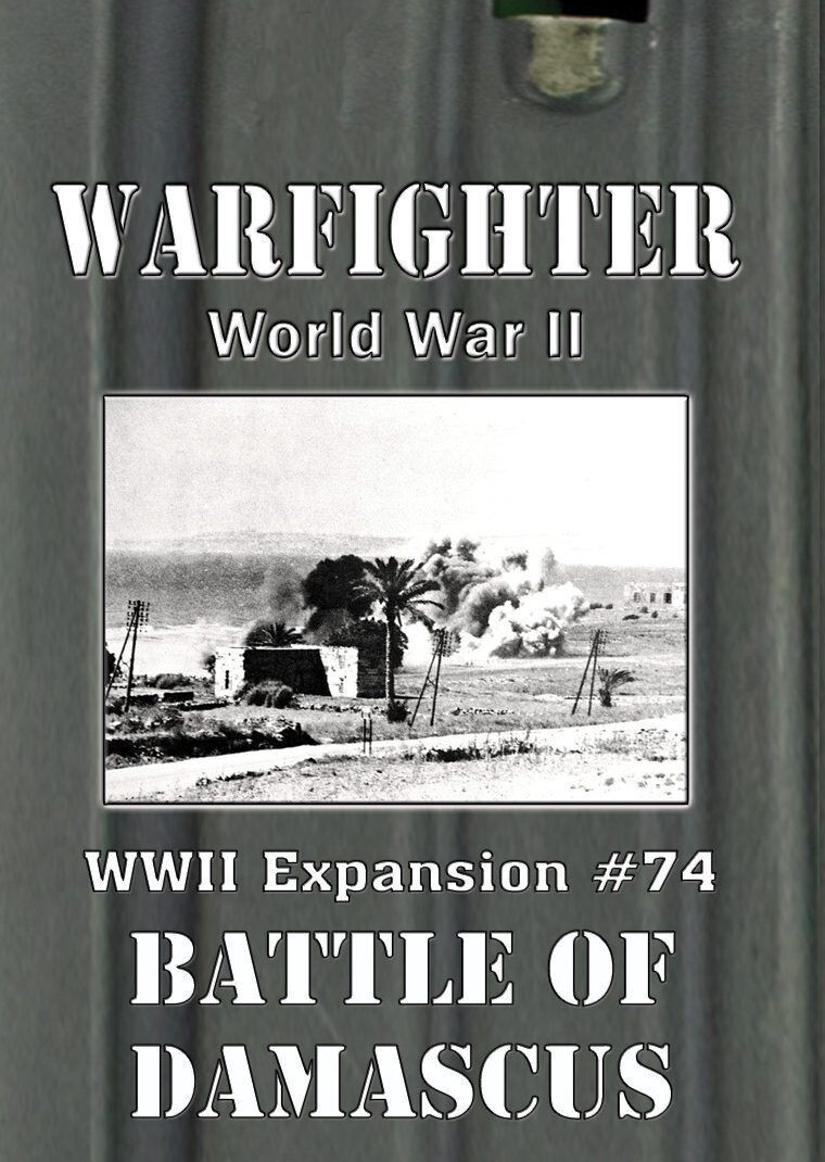 DVG Warfighter: WWII Expansion #74 – Battle of Damascus DVG NISW Fast Ship