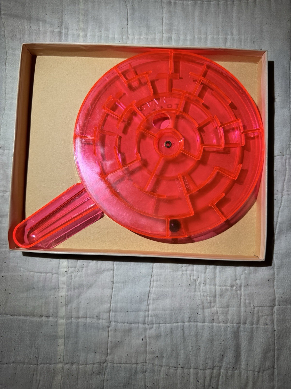 Vintage 1966 Milton Bradley SKILL-IT Frying Pan Maze Game with Original Box