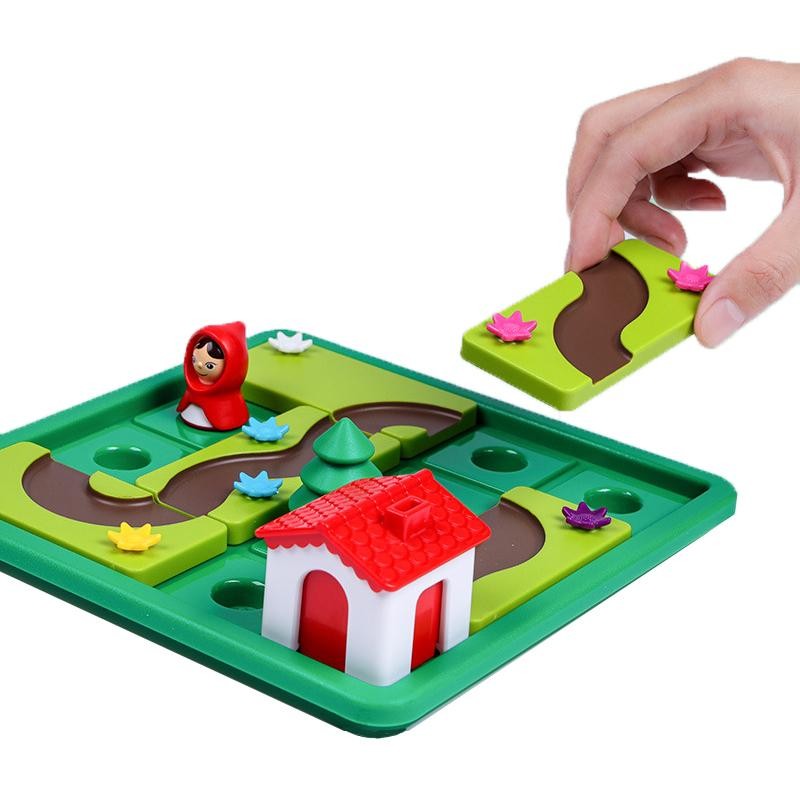 Fun Brain Game for Kids – Little Red Riding Hood Smart Logic Puzzle Toy