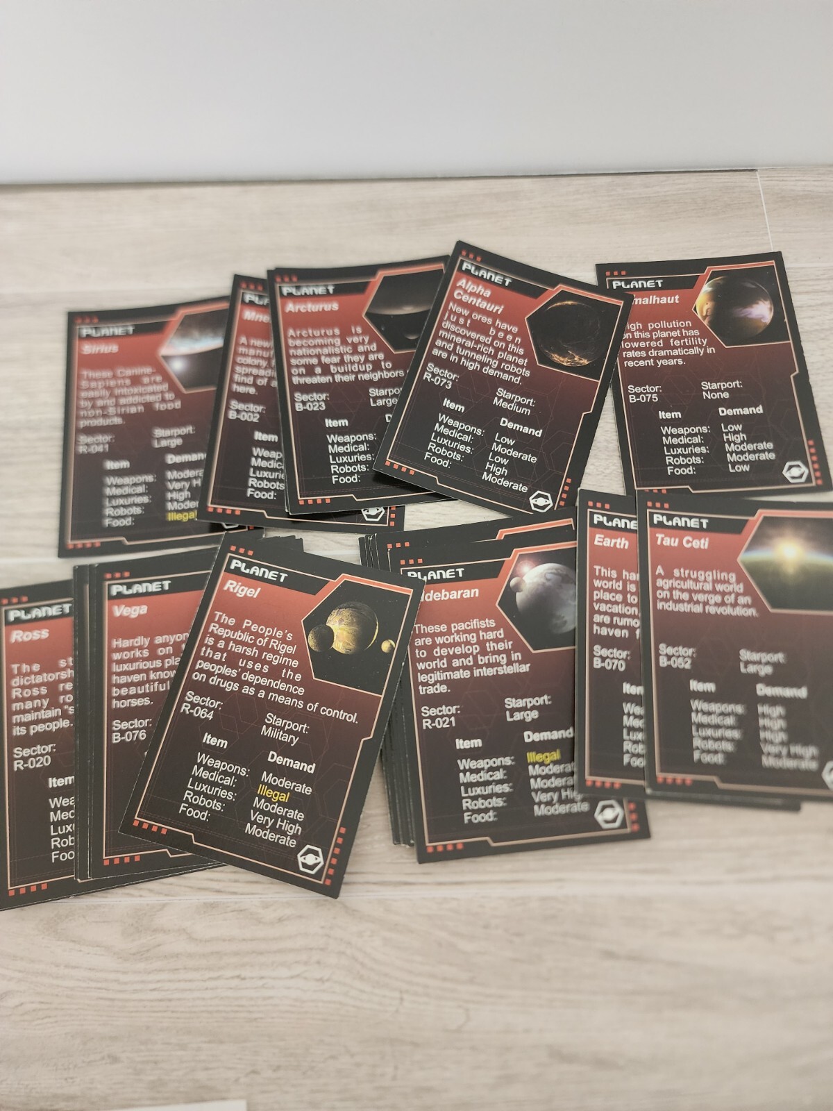Smugglers of the Galaxy Boardgame Miscellaneous Game Pieces Playus Maximus
