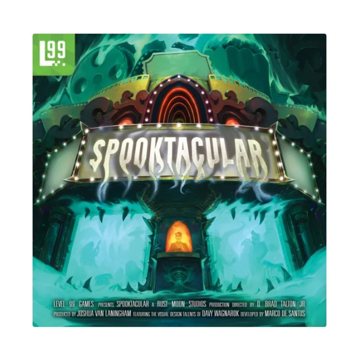 Level 99 Board Game Spooktacular Box VG+/NM