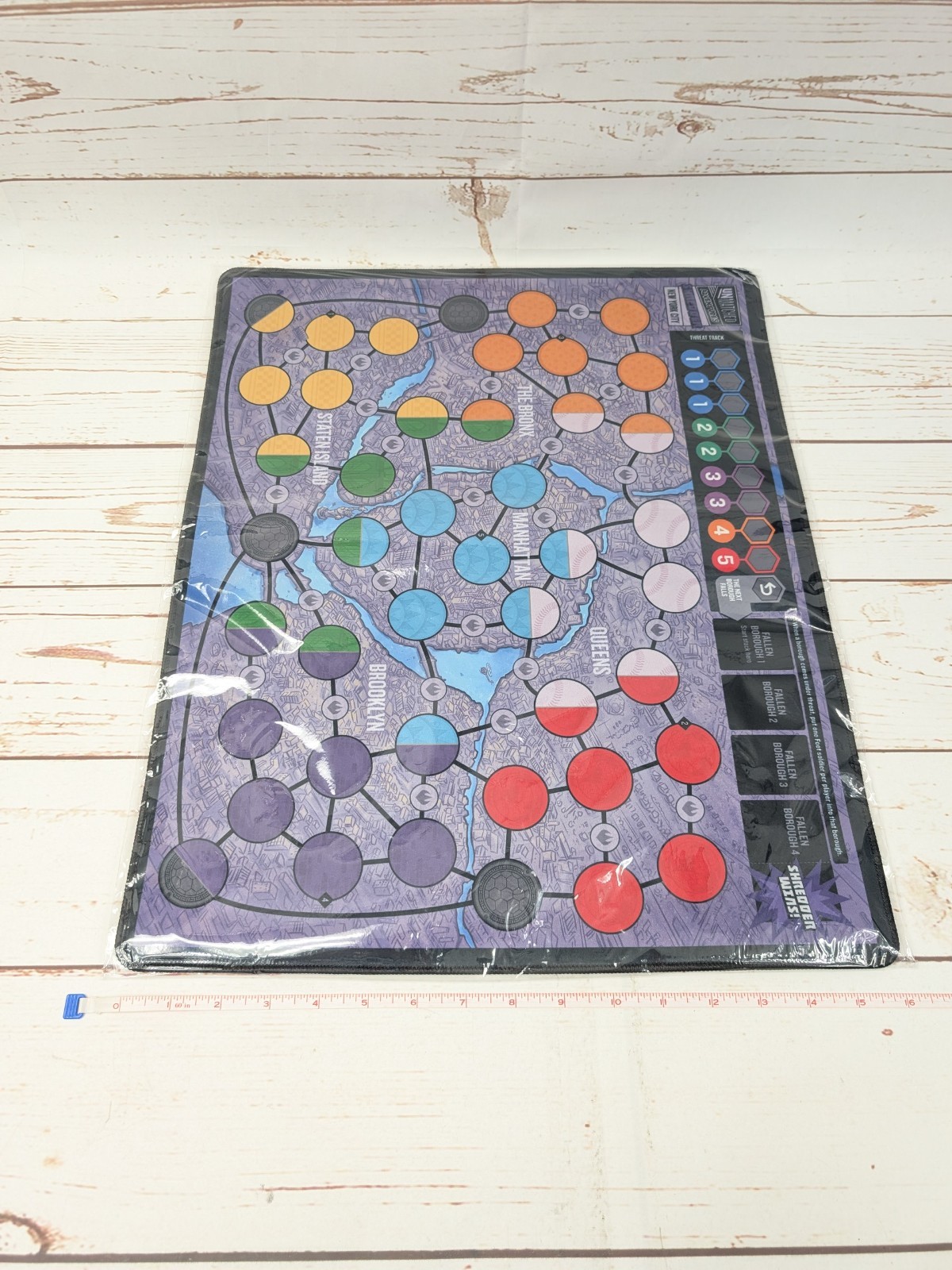 Unmatched Adventures Teenage Mutant Ninja Turtles Neoprene Battlefield Playmat