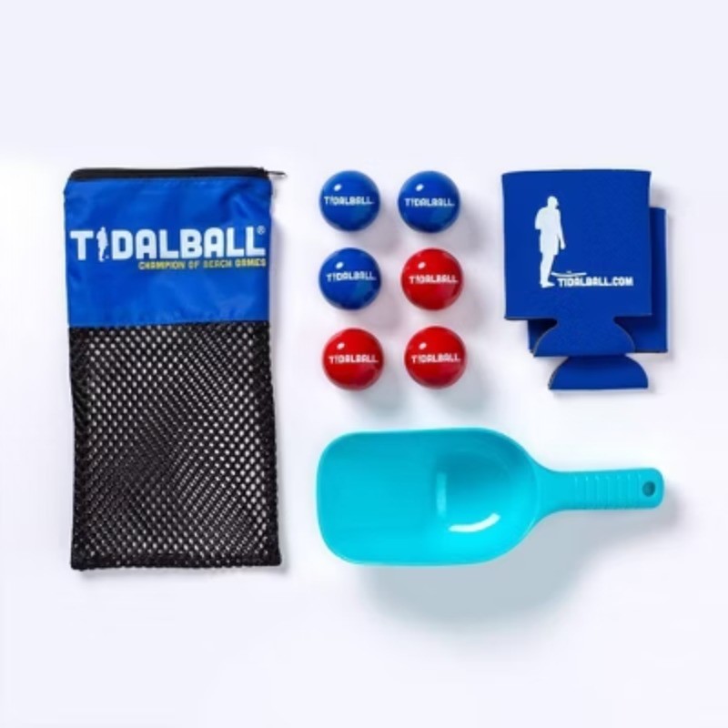Toss Game Set for 2-4 Players, Includes 9 Pieces, Plastic &