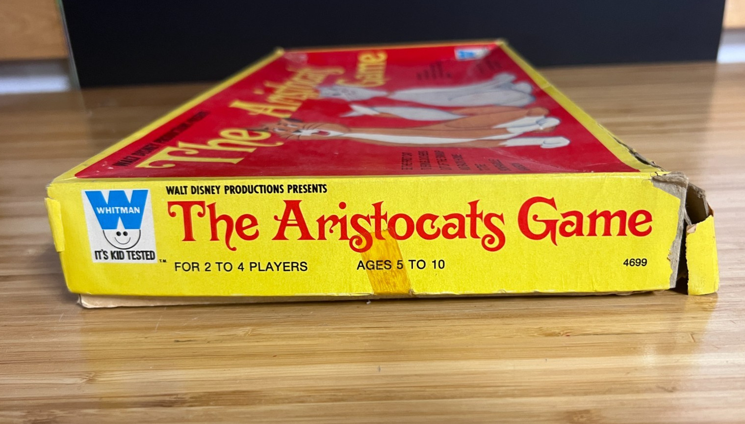 Vtg Whitman Disney The Aristocats Boardgame and HB The Aristocats dated 1970