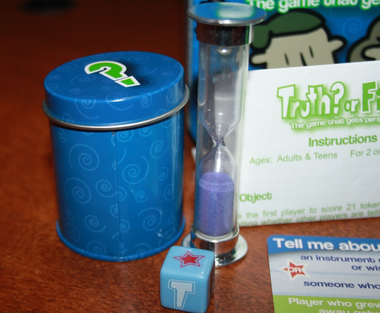 Truth? or Fib? Game that Gets Personal! Adults & Teens – Morning Star Games 2003