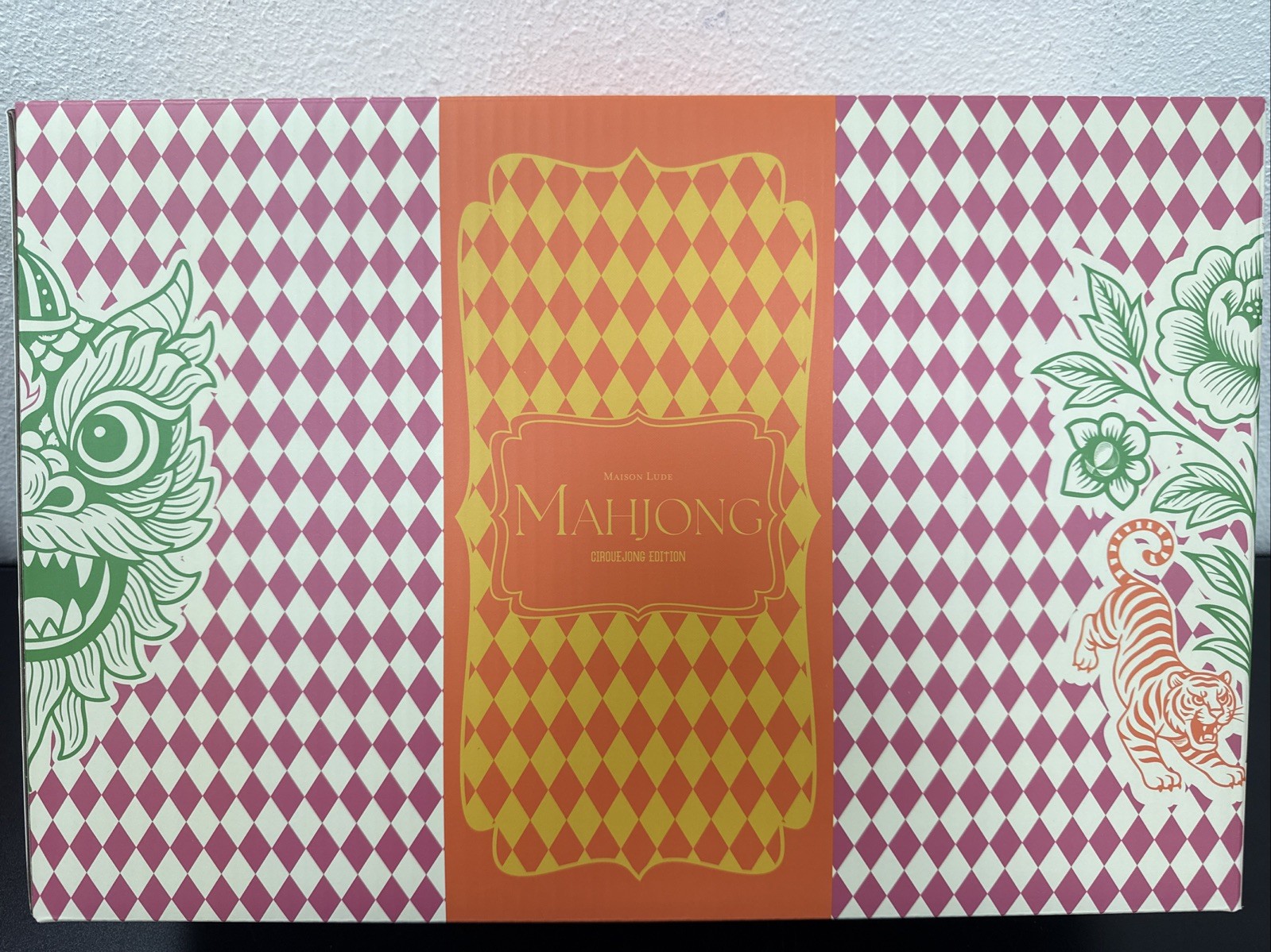 Maison Lude Mahjong Cirque Jong Edition Vintage Circus Charm Set